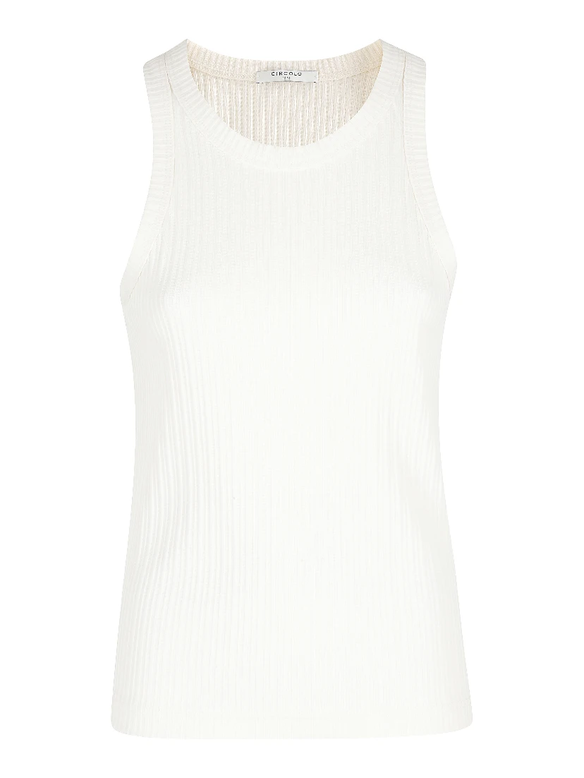 TANK TOP RIBBED