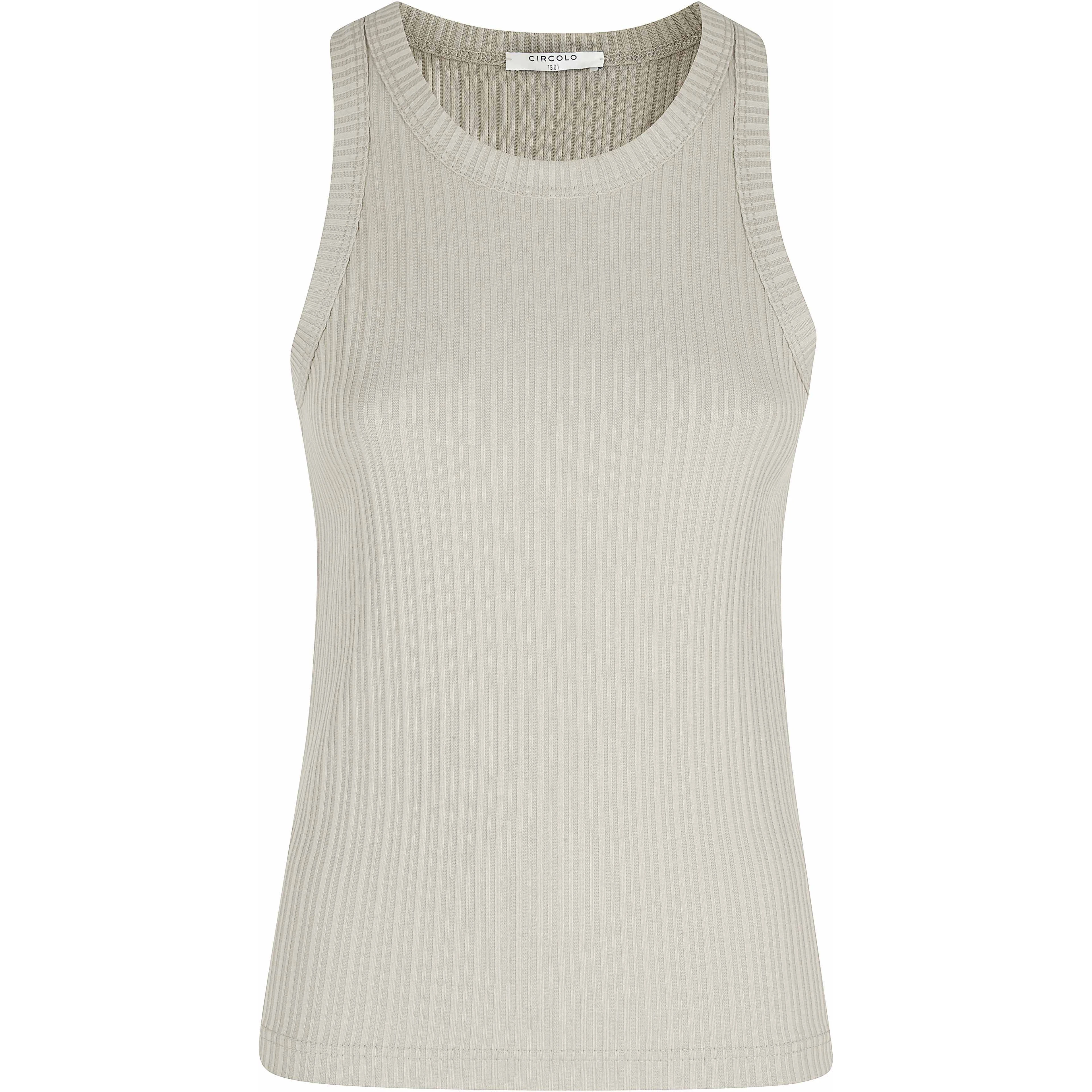 TANK TOP RIBBED