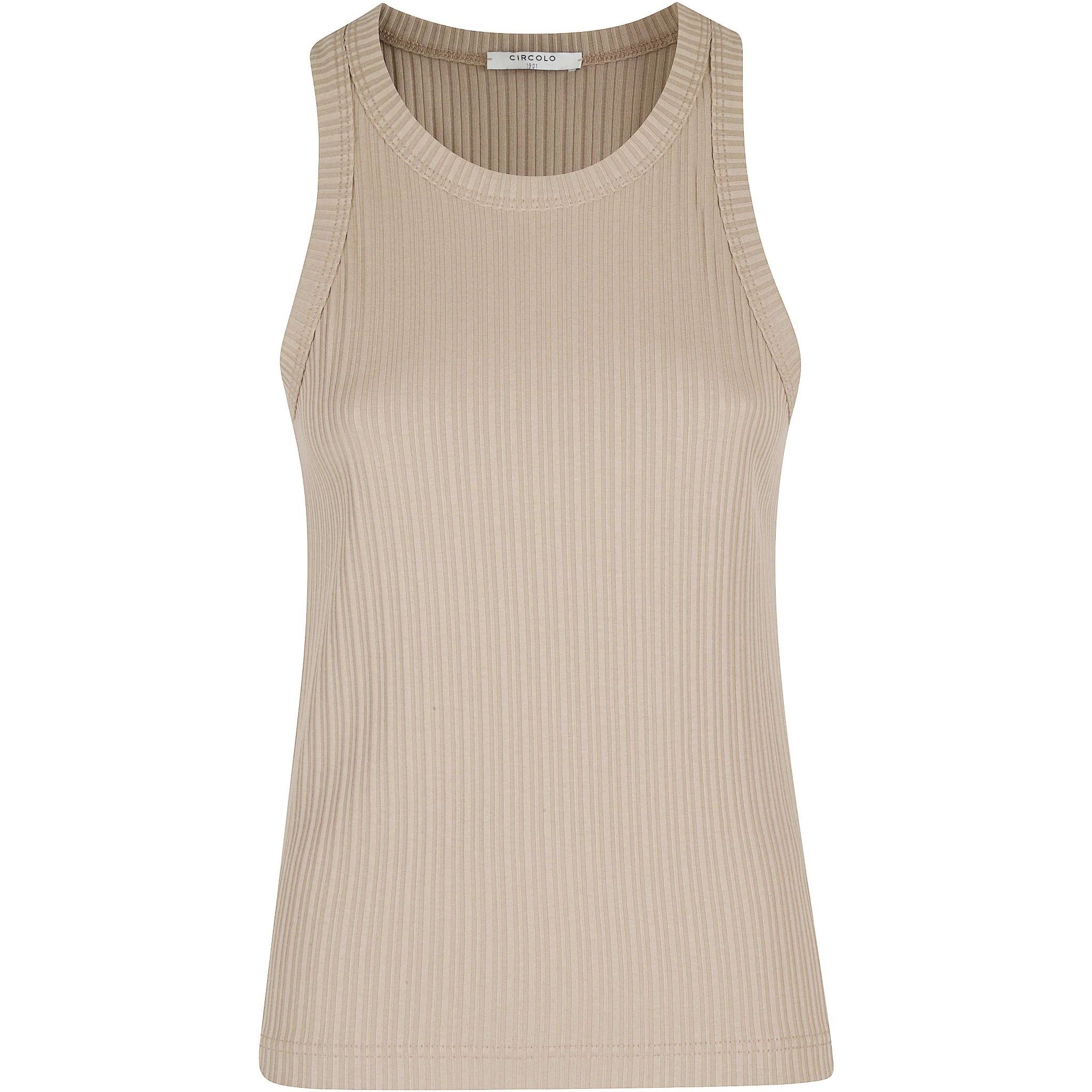 TANK TOP RIBBED