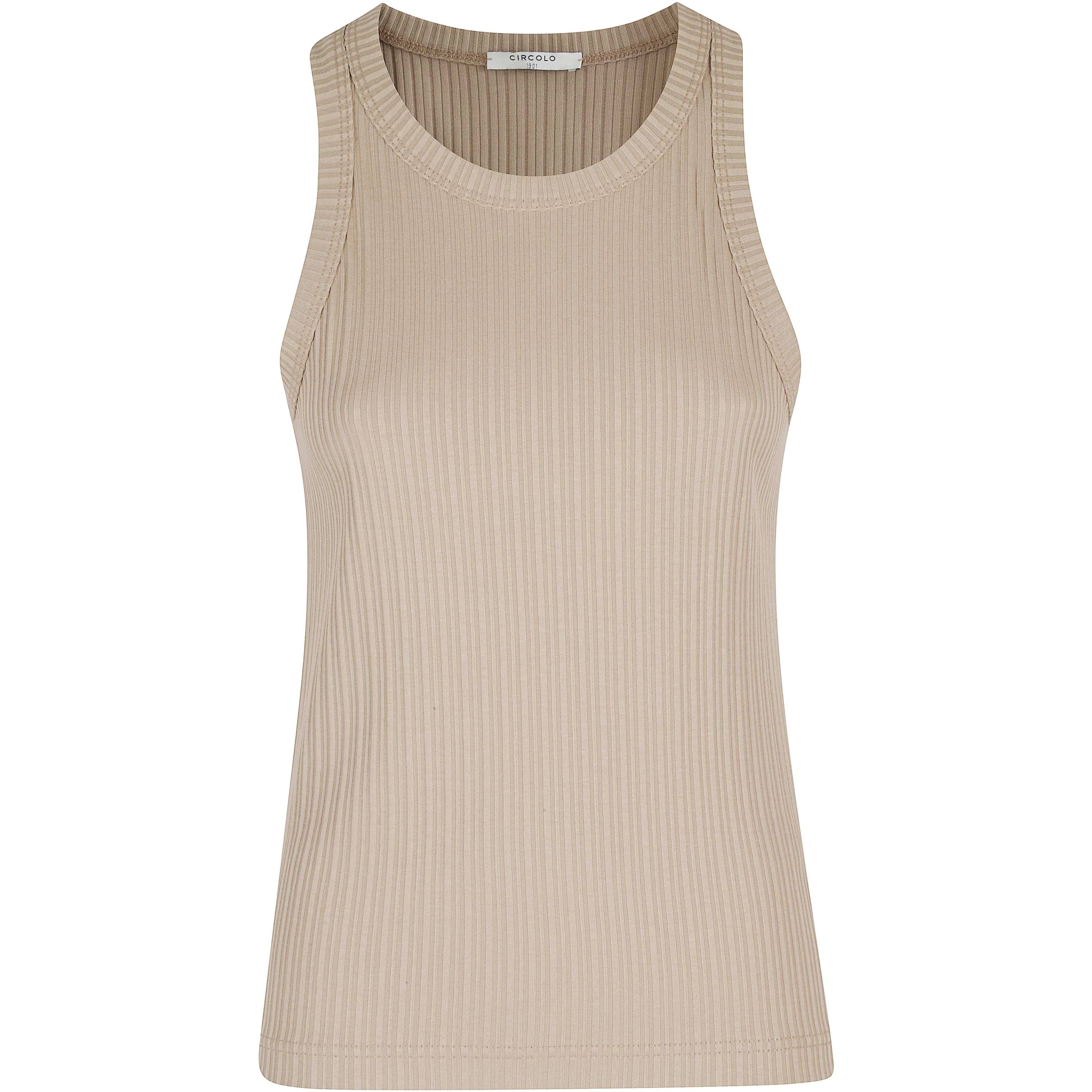 TANK TOP RIBBED