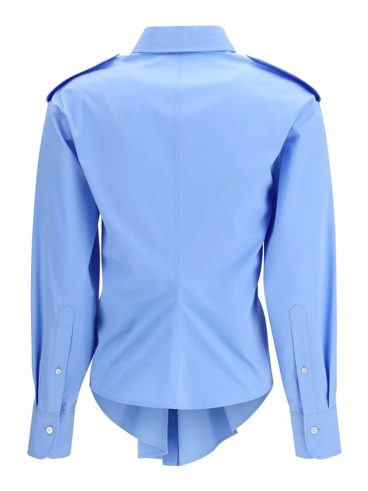 Blue Cotton Dress Shirt alternative