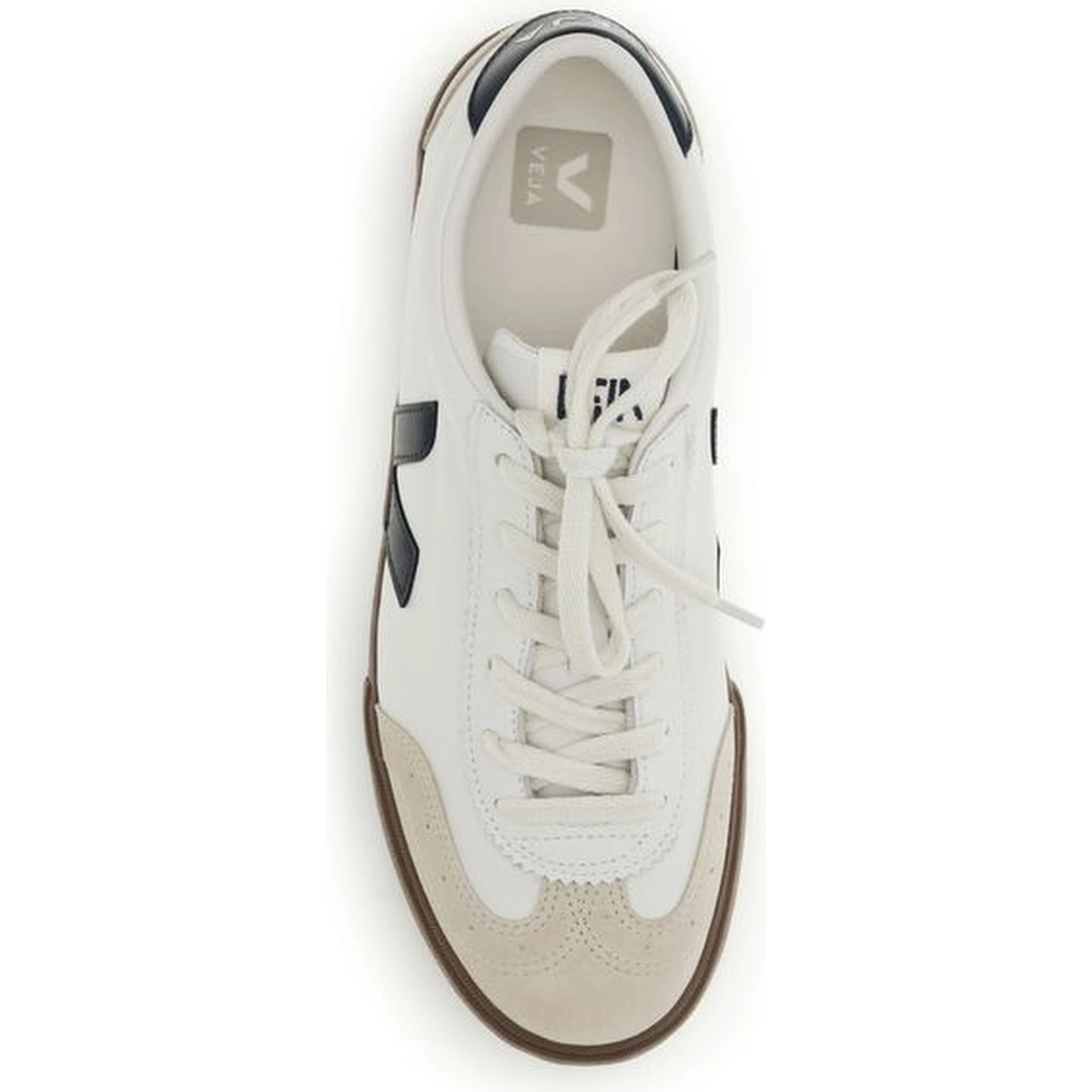 White Calf Leather Bos Taurus Athletic Sneakers