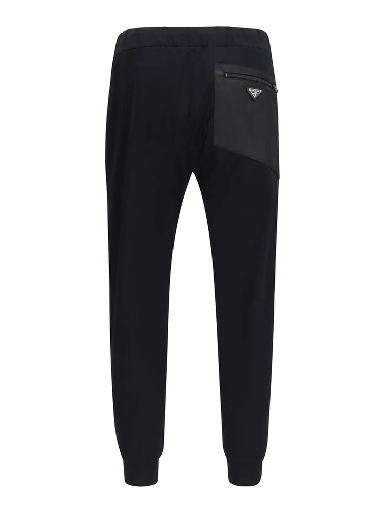Black Nylon Casual Pants alternative