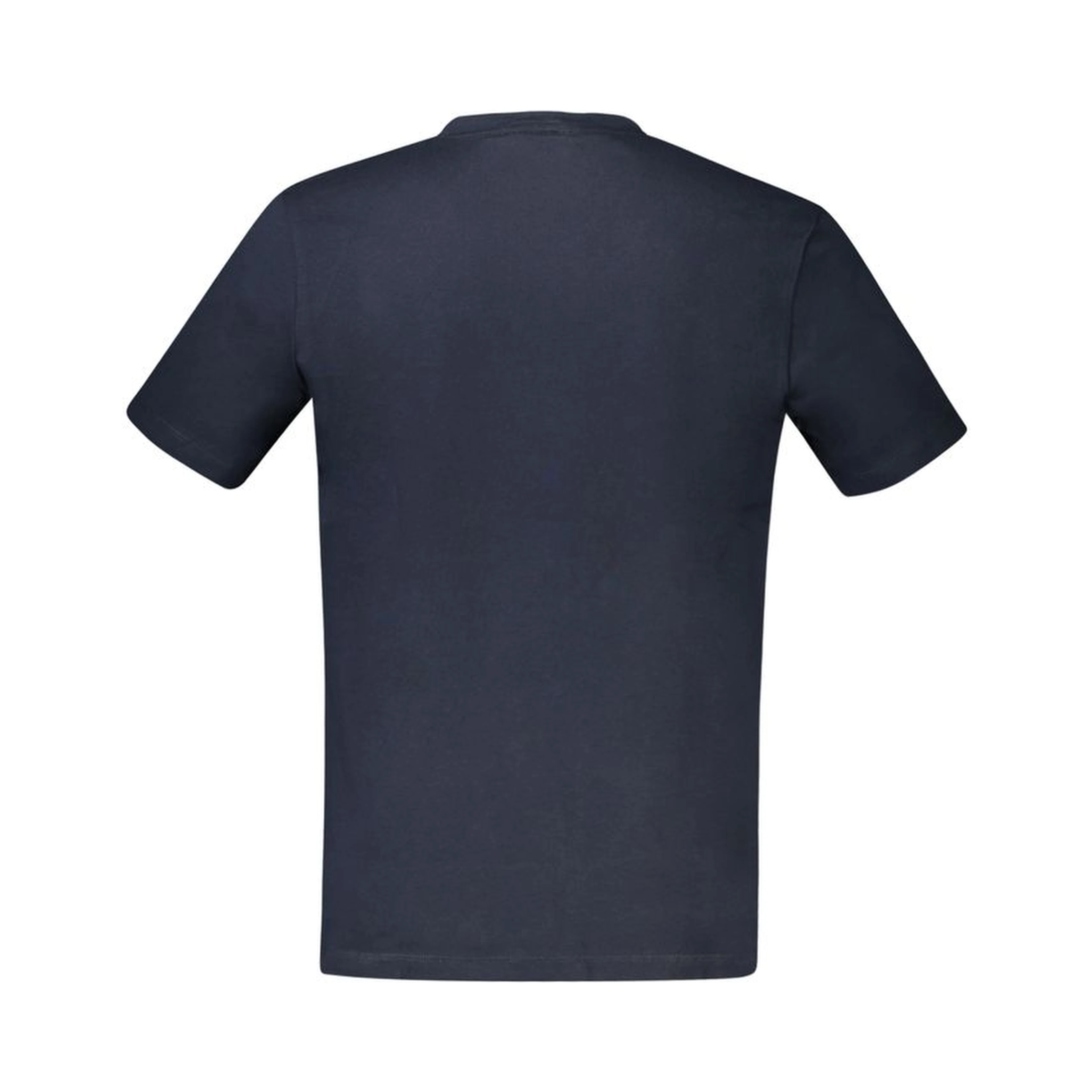 Blue Cotton Men T-Shirt