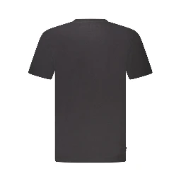 Black Organic Cotton Men T-Shirt