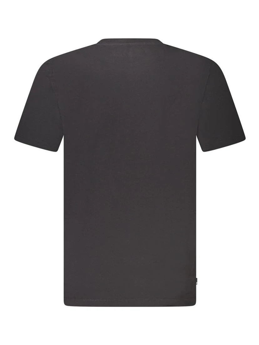 Black Organic Cotton Men T-Shirt