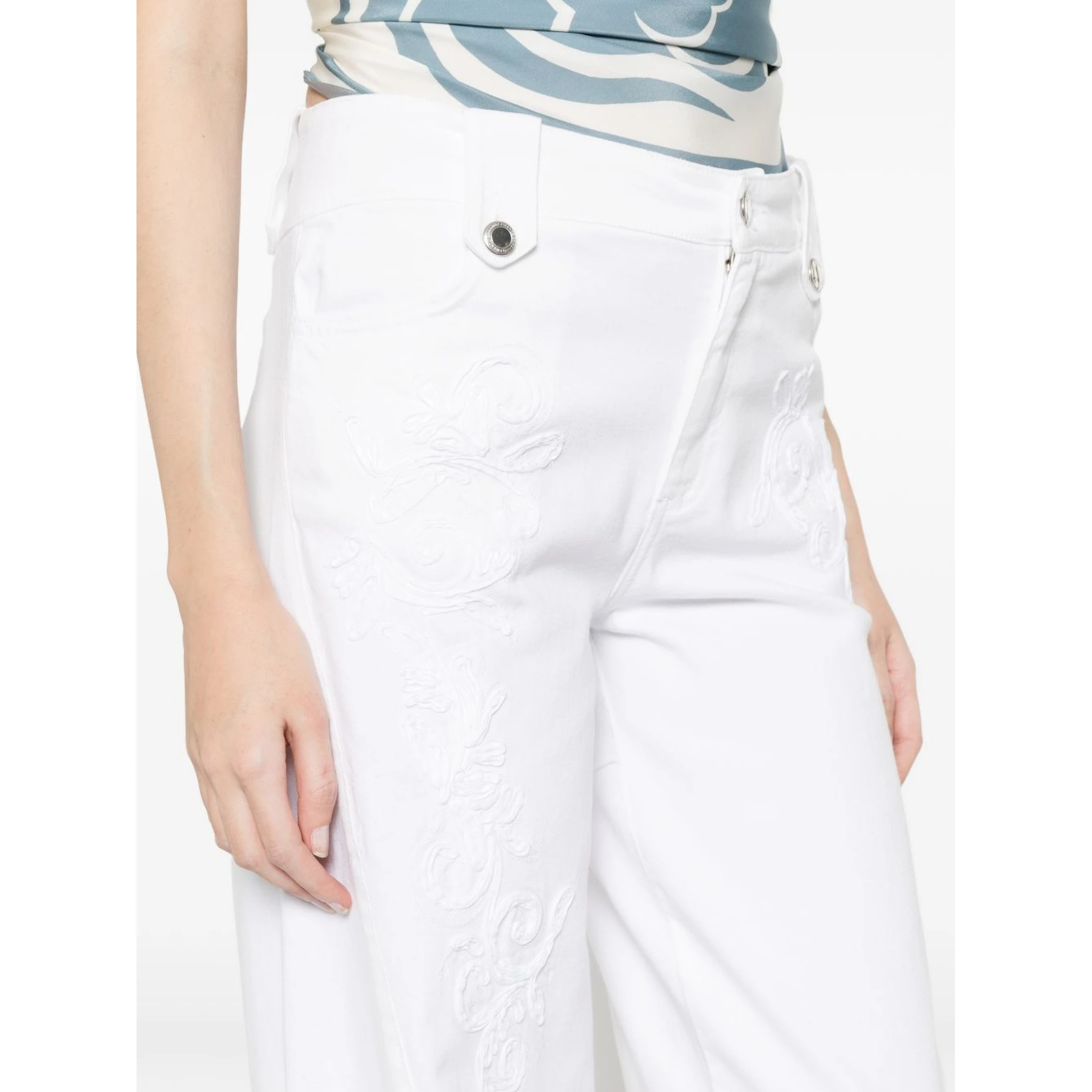 ERMANNO FIRENZE Trousers White