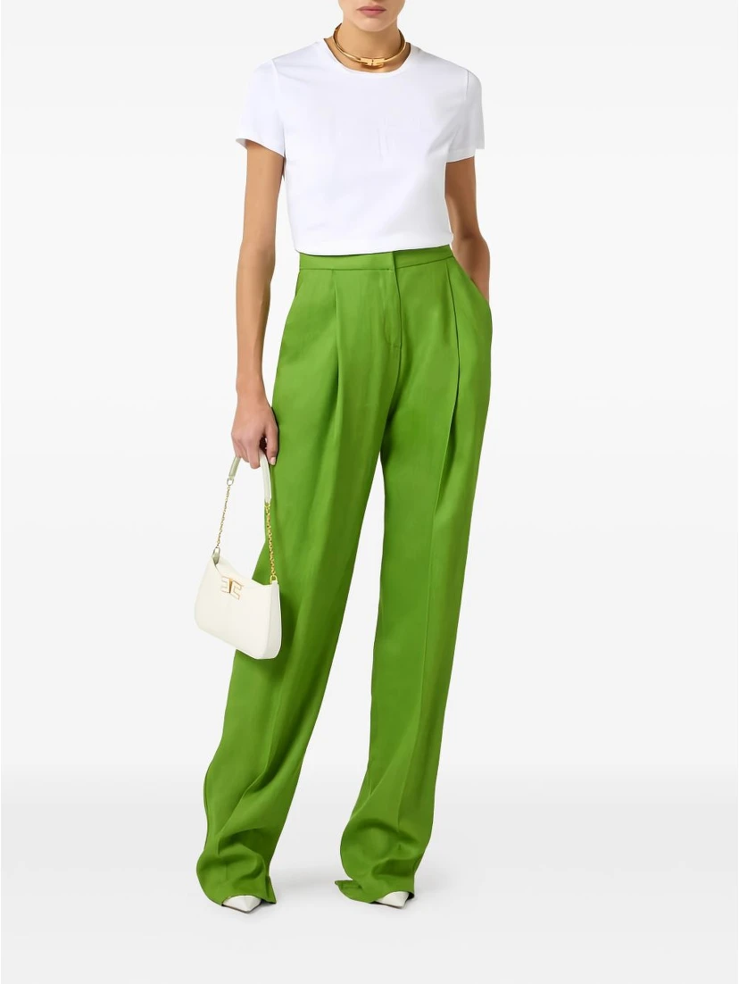 Elisabetta Franchi Trousers Green