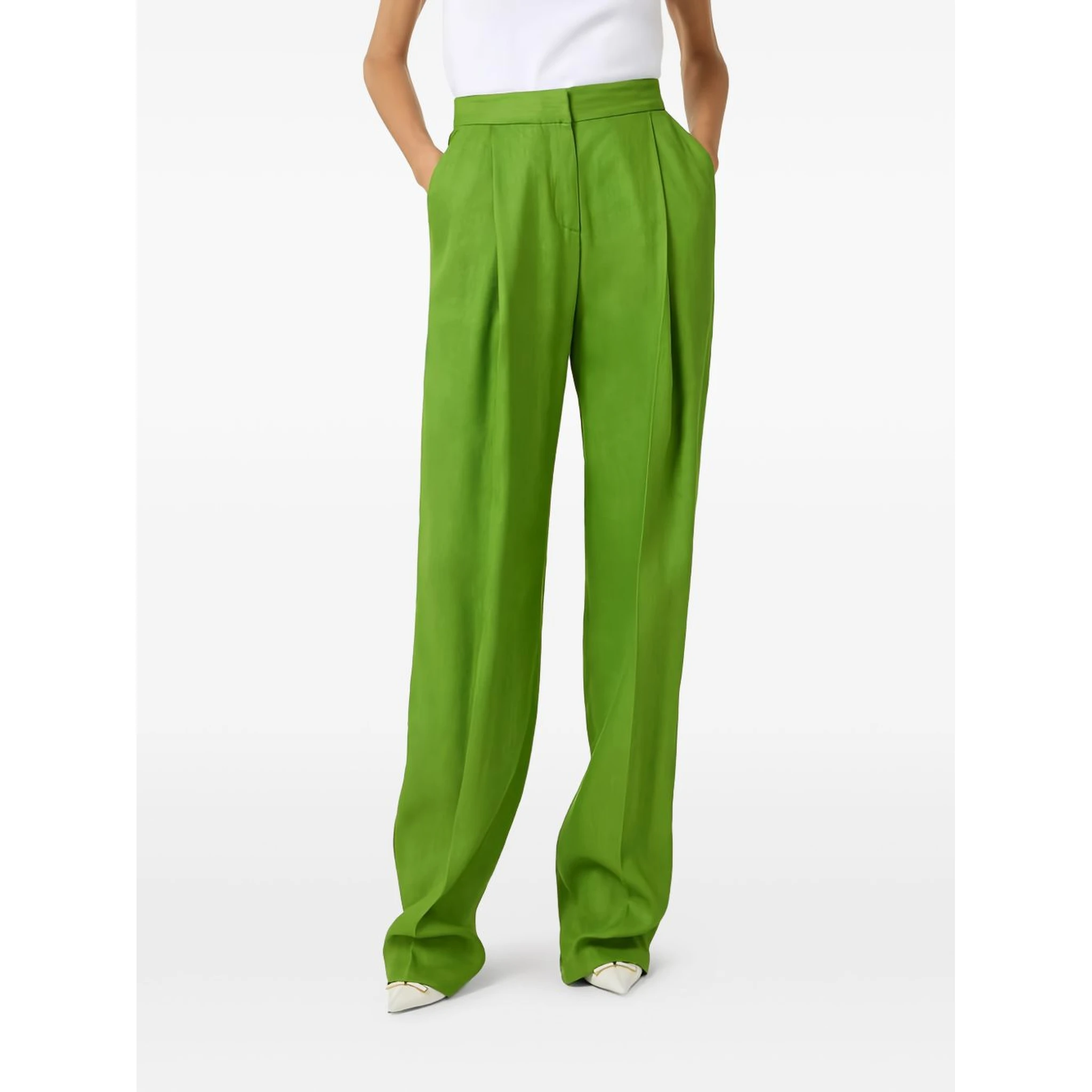 Elisabetta Franchi Trousers Green