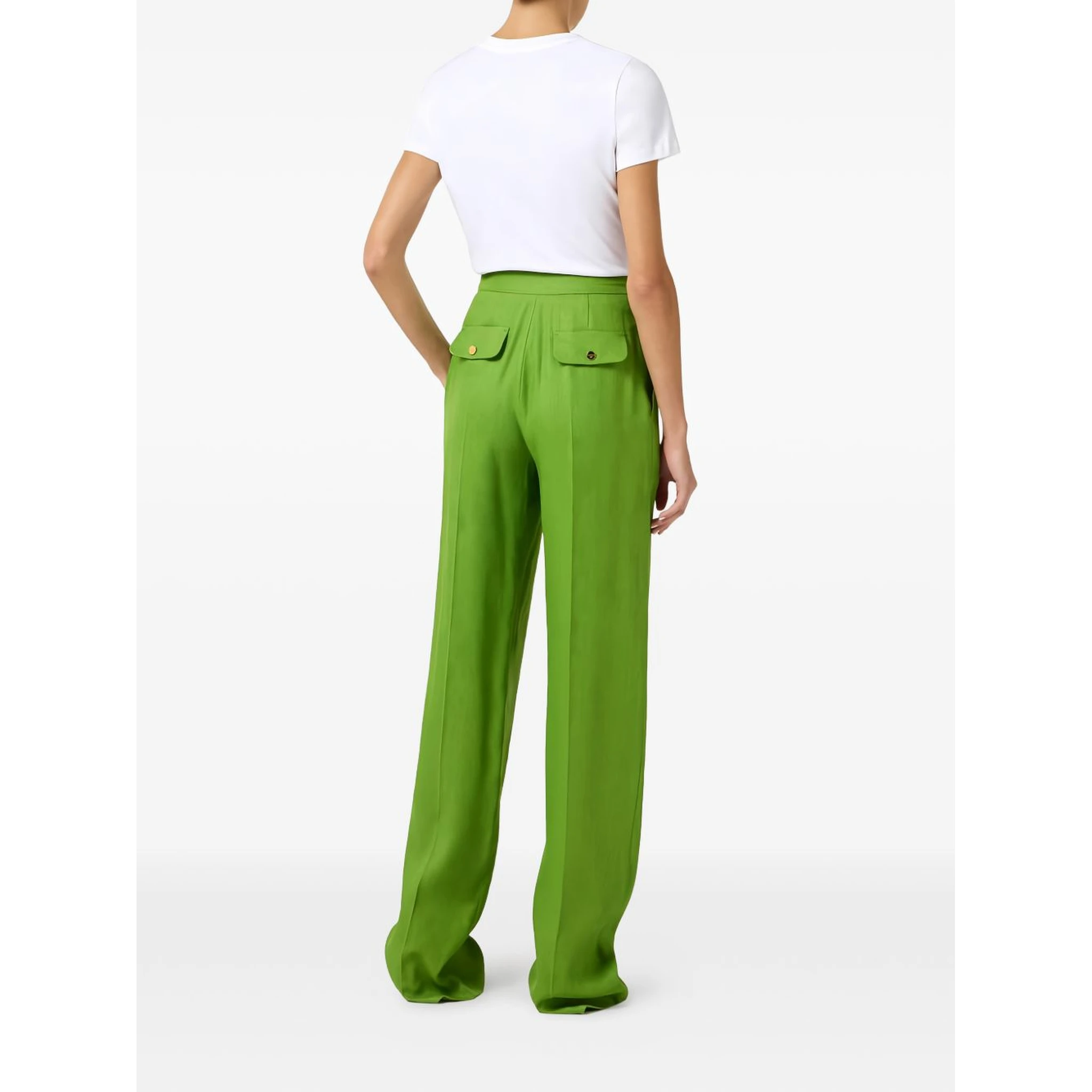 Elisabetta Franchi Trousers Green