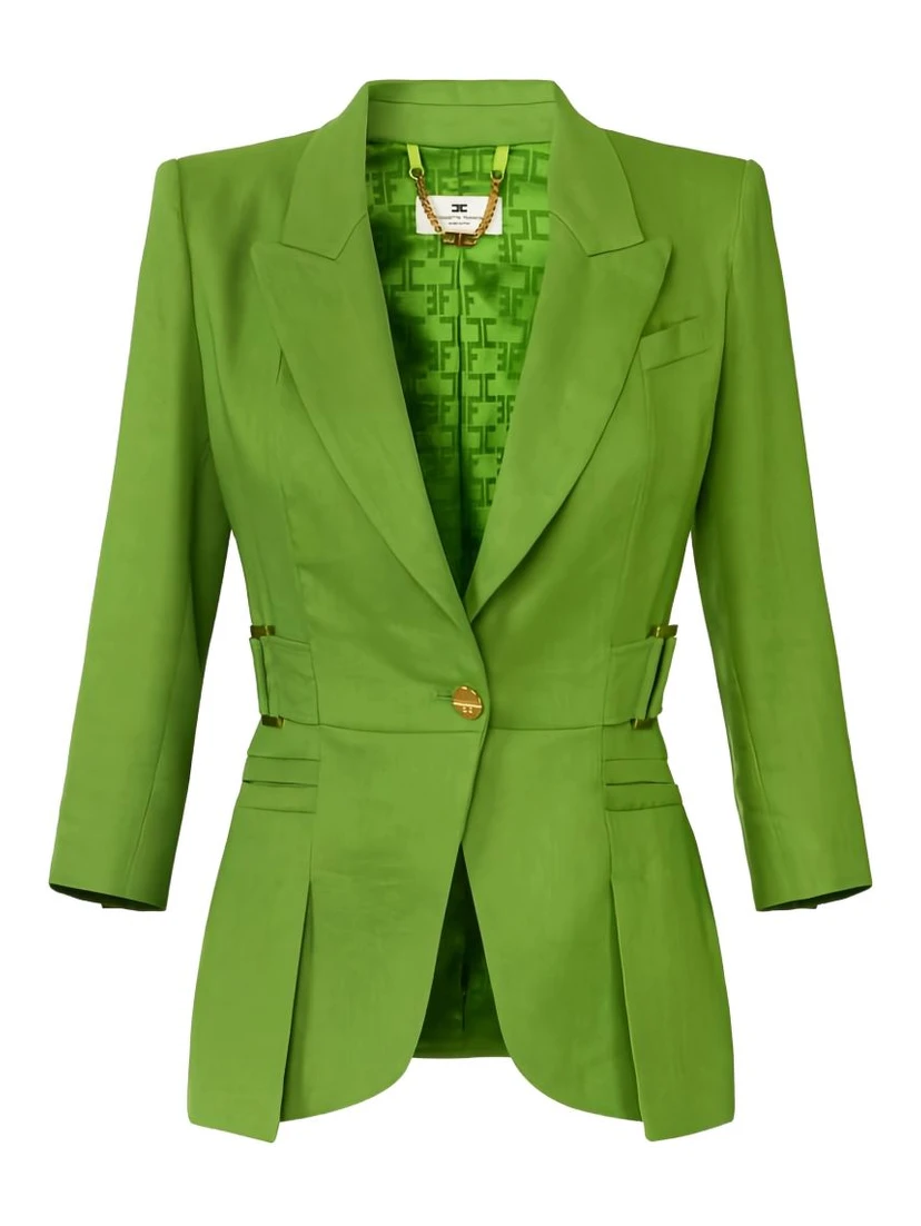Elisabetta Franchi Jackets Green