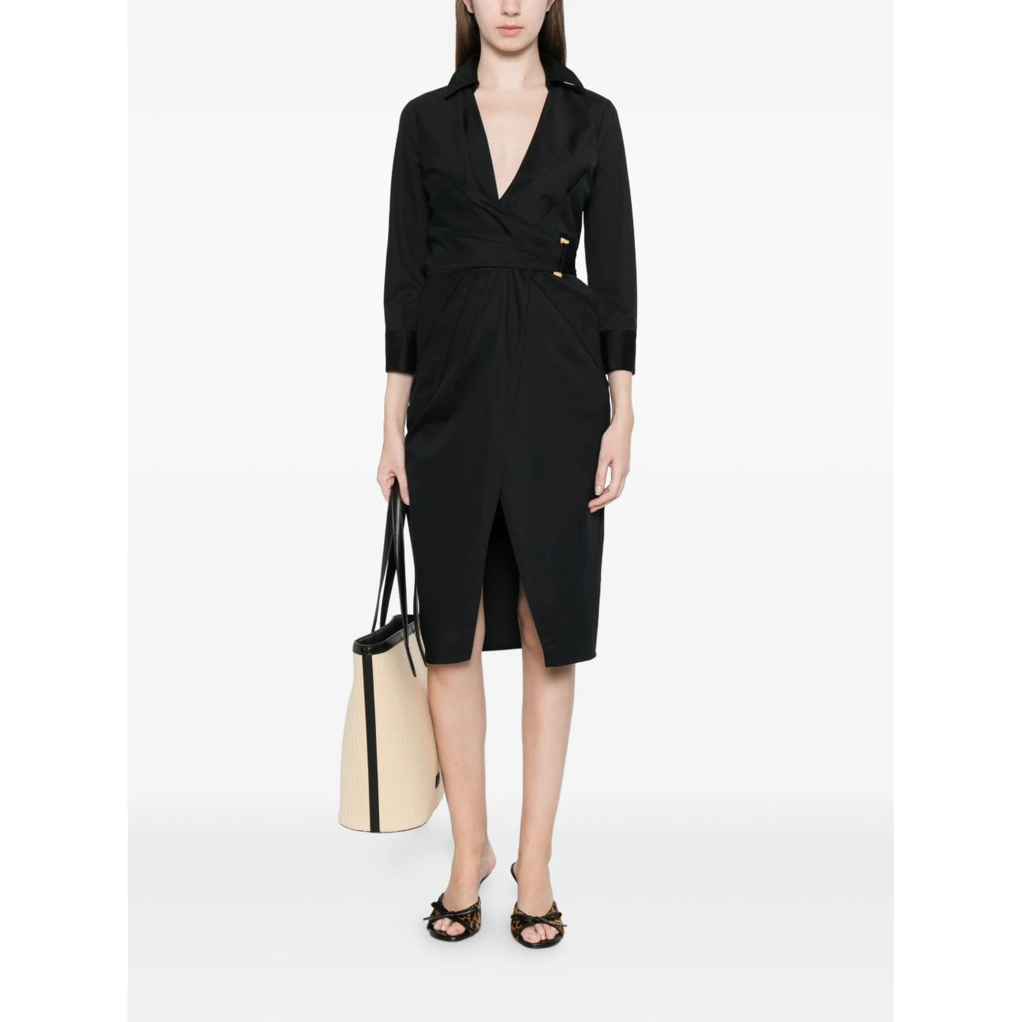 Elisabetta Franchi Dresses Black