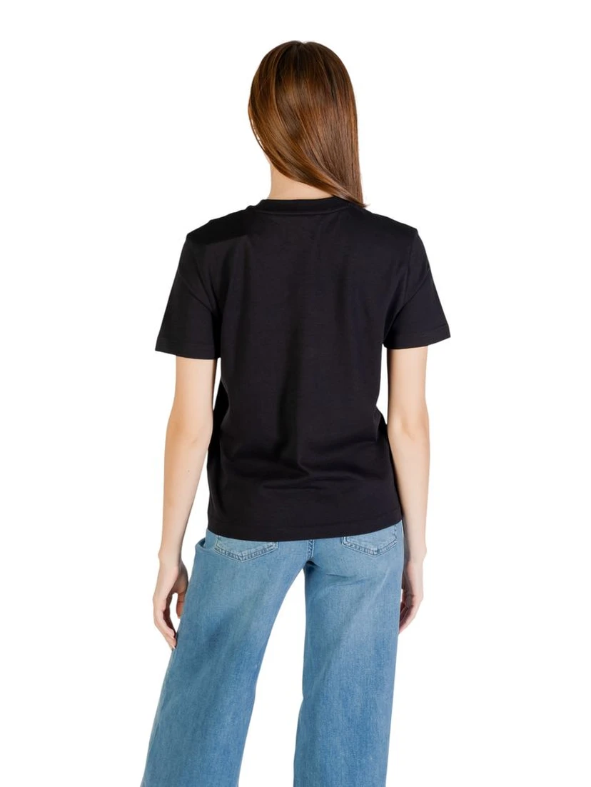 Black Cotton T-Shirt