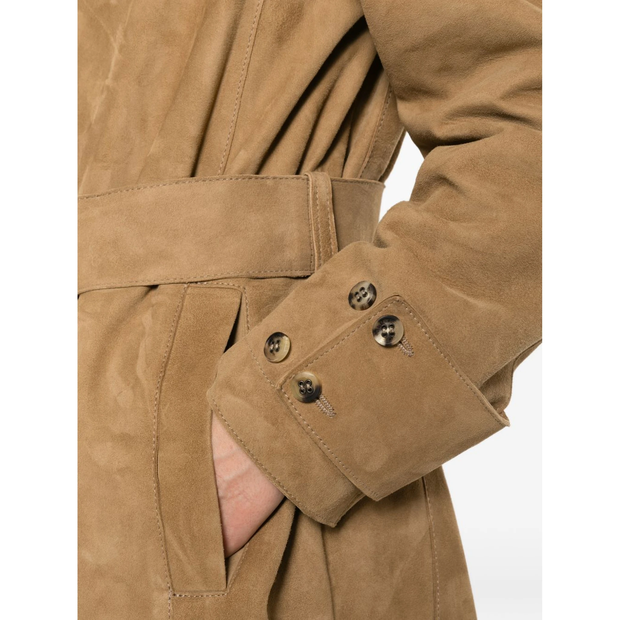 Golden Goose Coats Beige