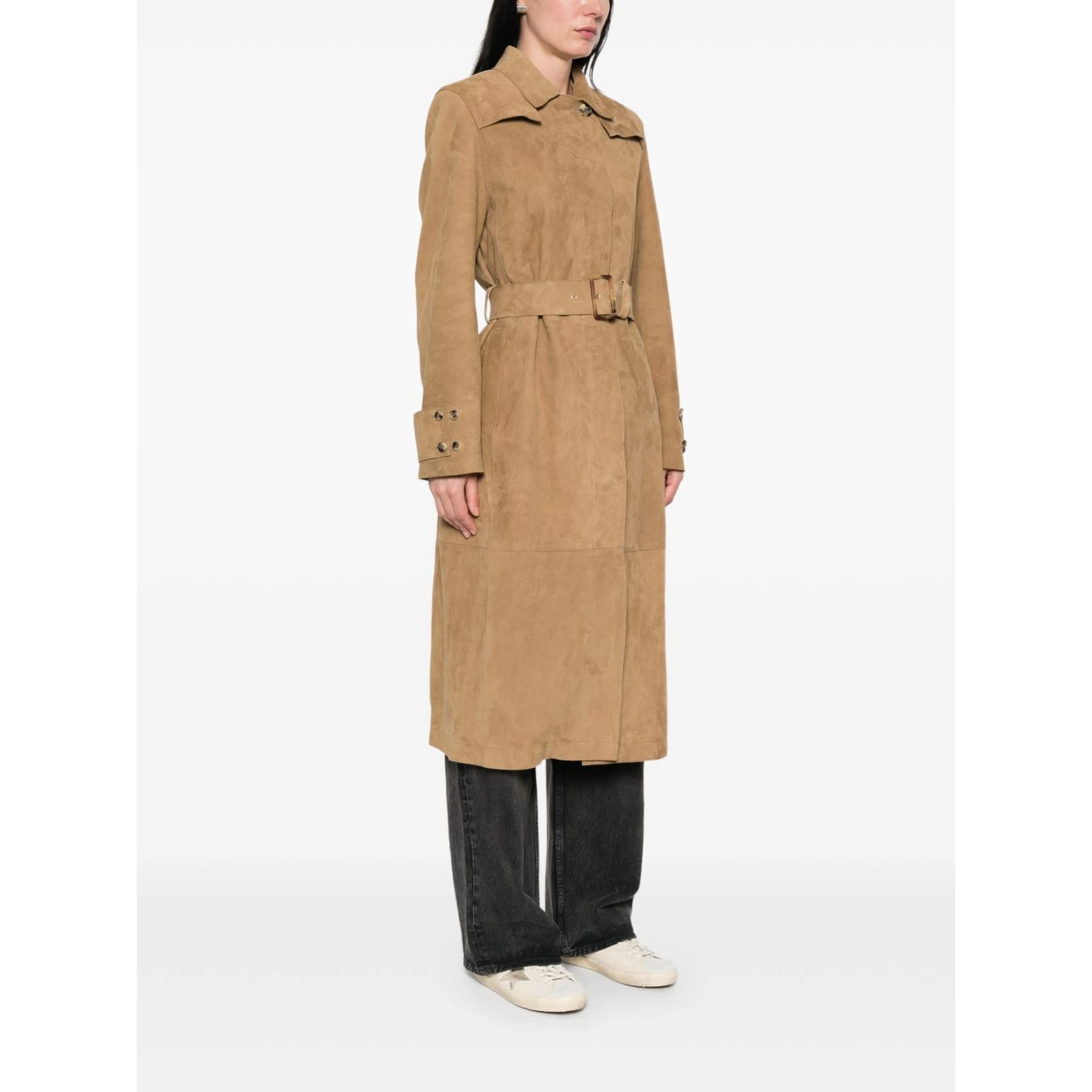 Golden Goose Coats Beige