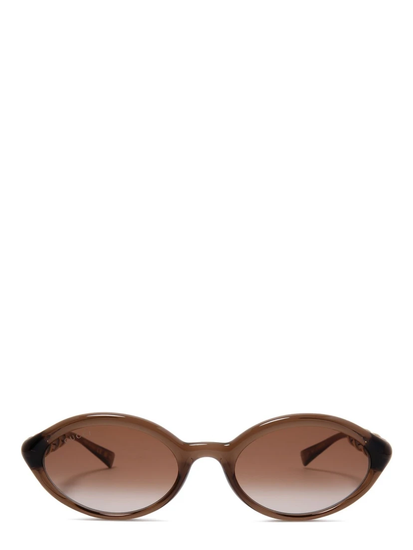 Oval lens sunglasses