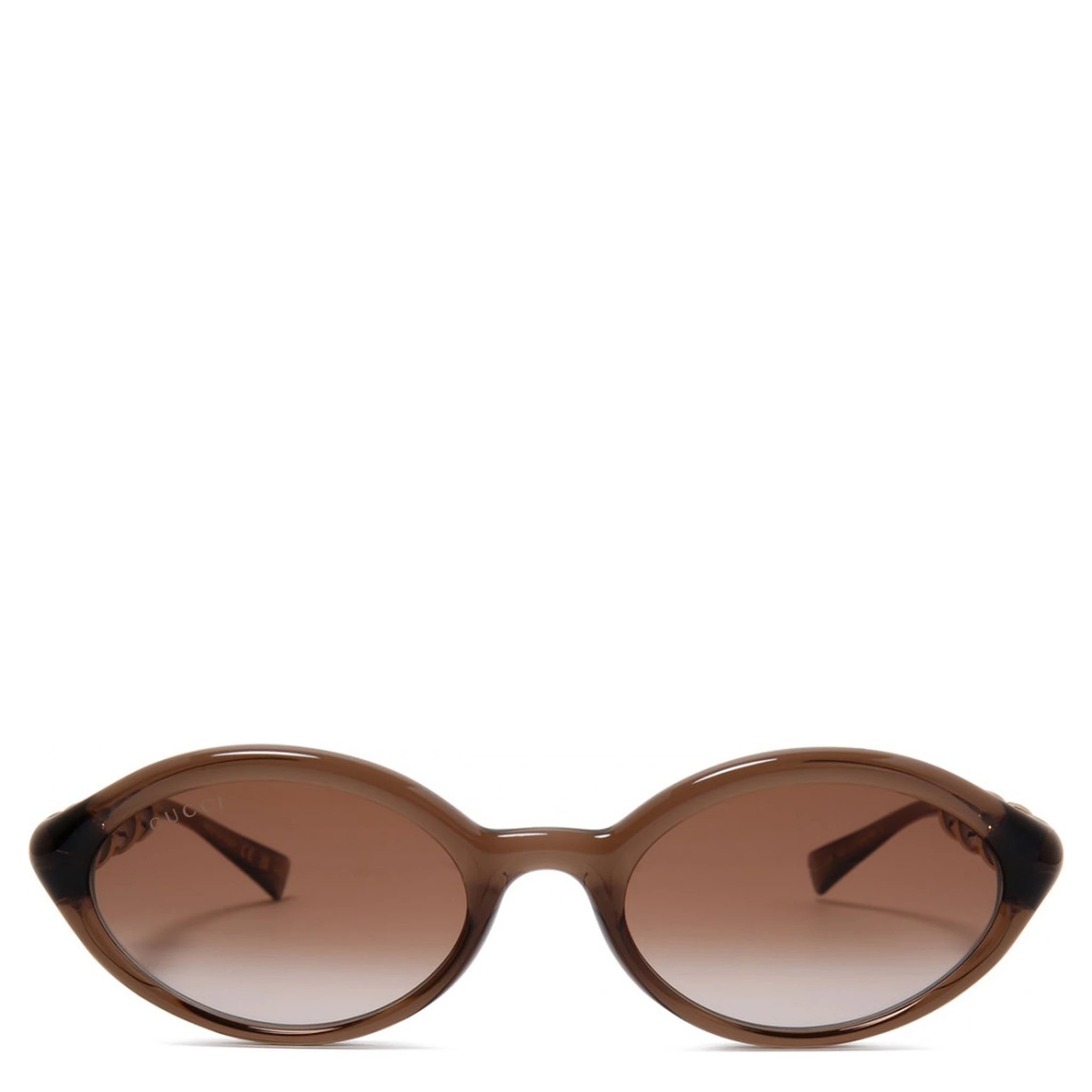 Oval lens sunglasses