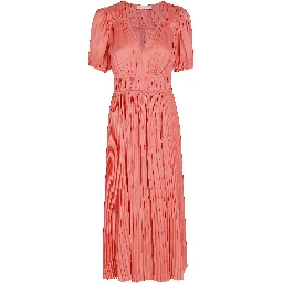 فستان أودرا بأكمام منفوخة