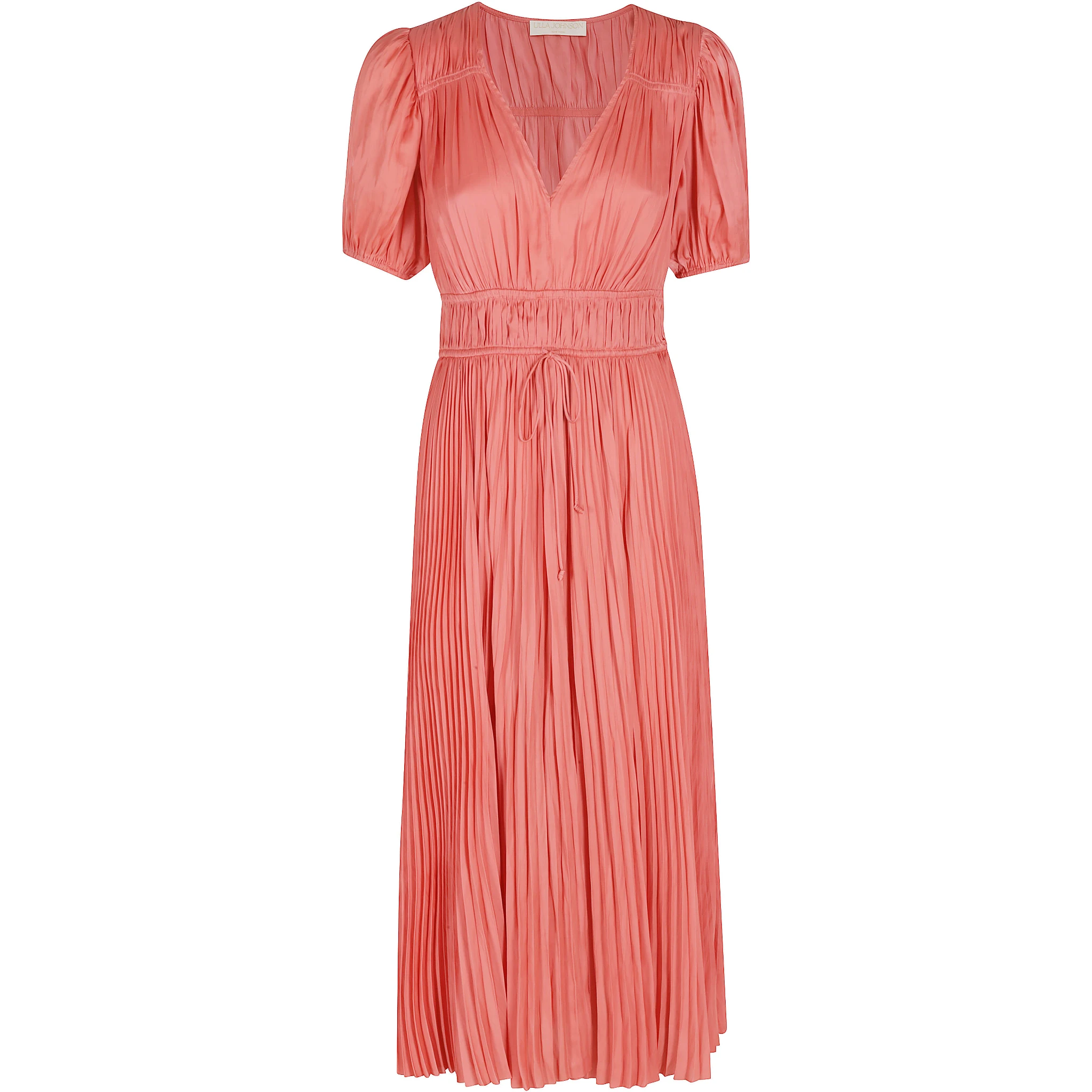 فستان أودرا بأكمام منفوخة