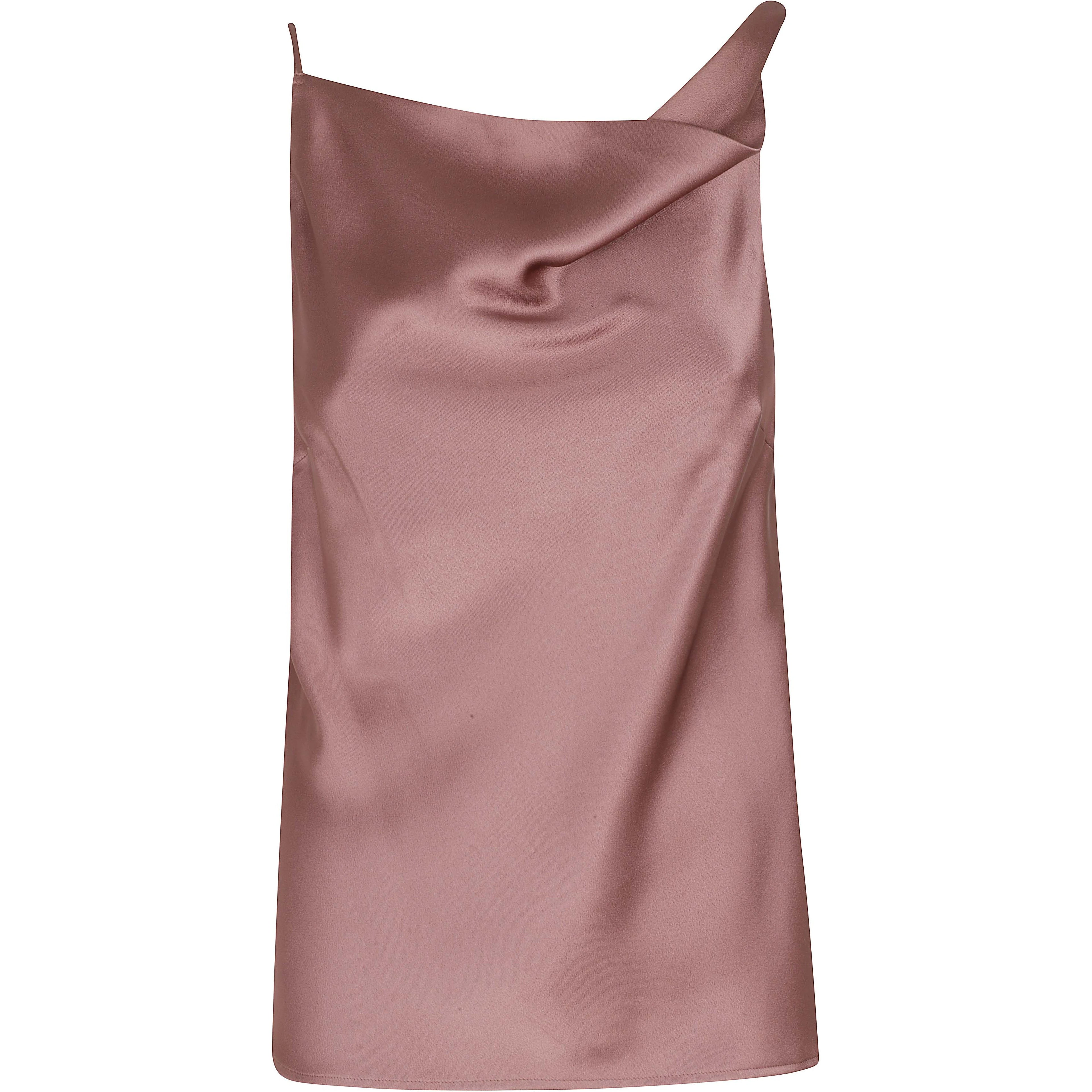 TOP LIQUID SATIN ASIMMETRICO