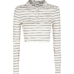 POLO JERSEY MINI STRIPES