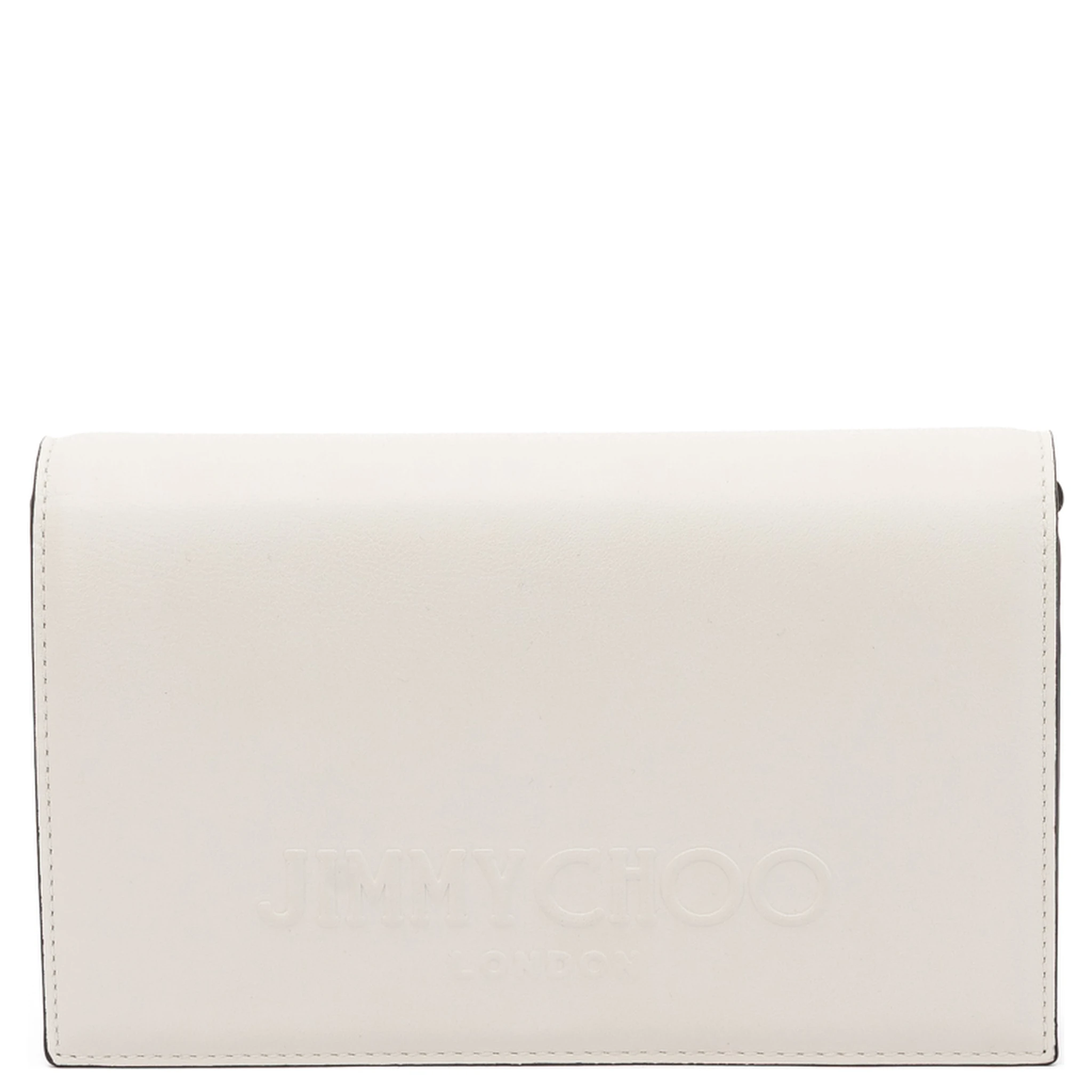 White Avenue Leather Shoulder Strap Bag
