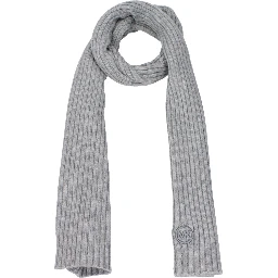 Gray Polyester Scarf