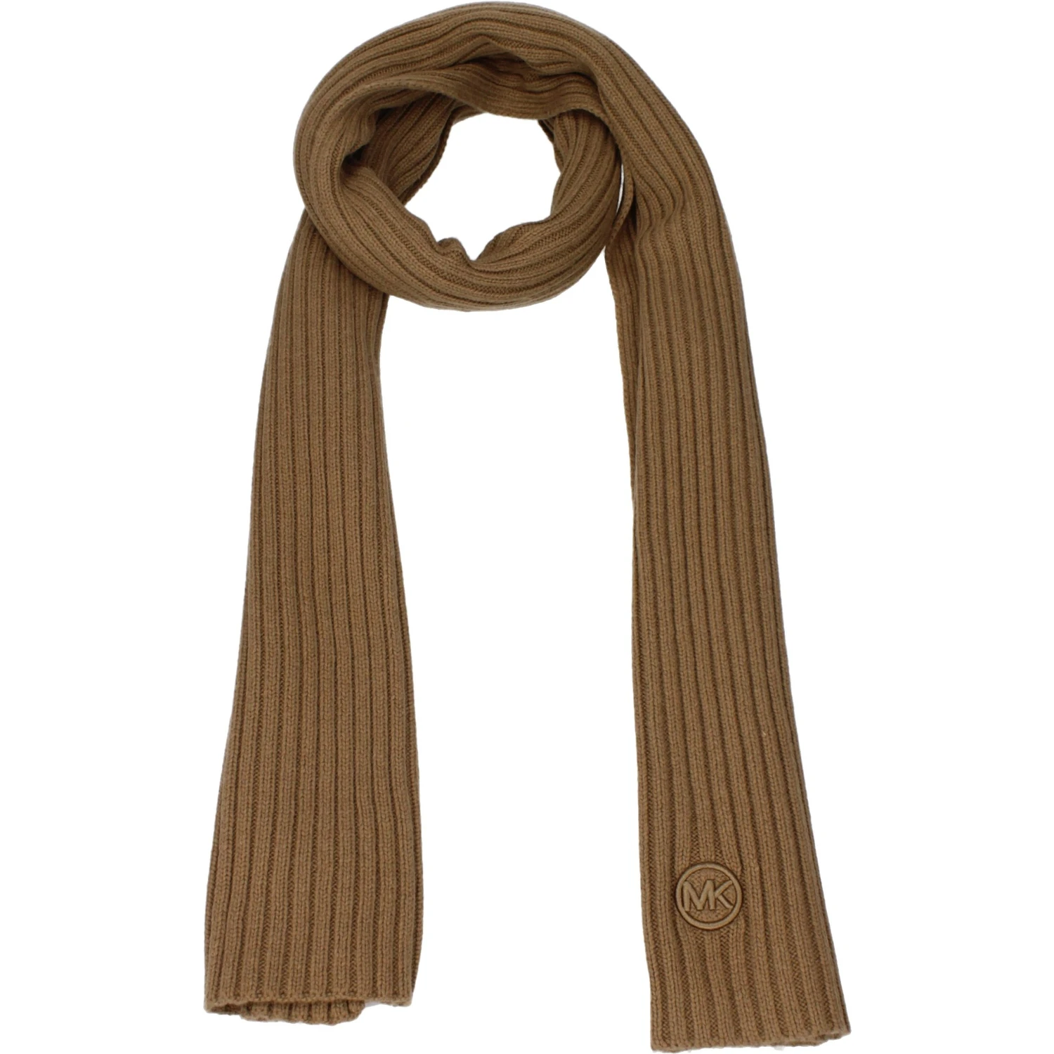 Brown Polyester Scarf