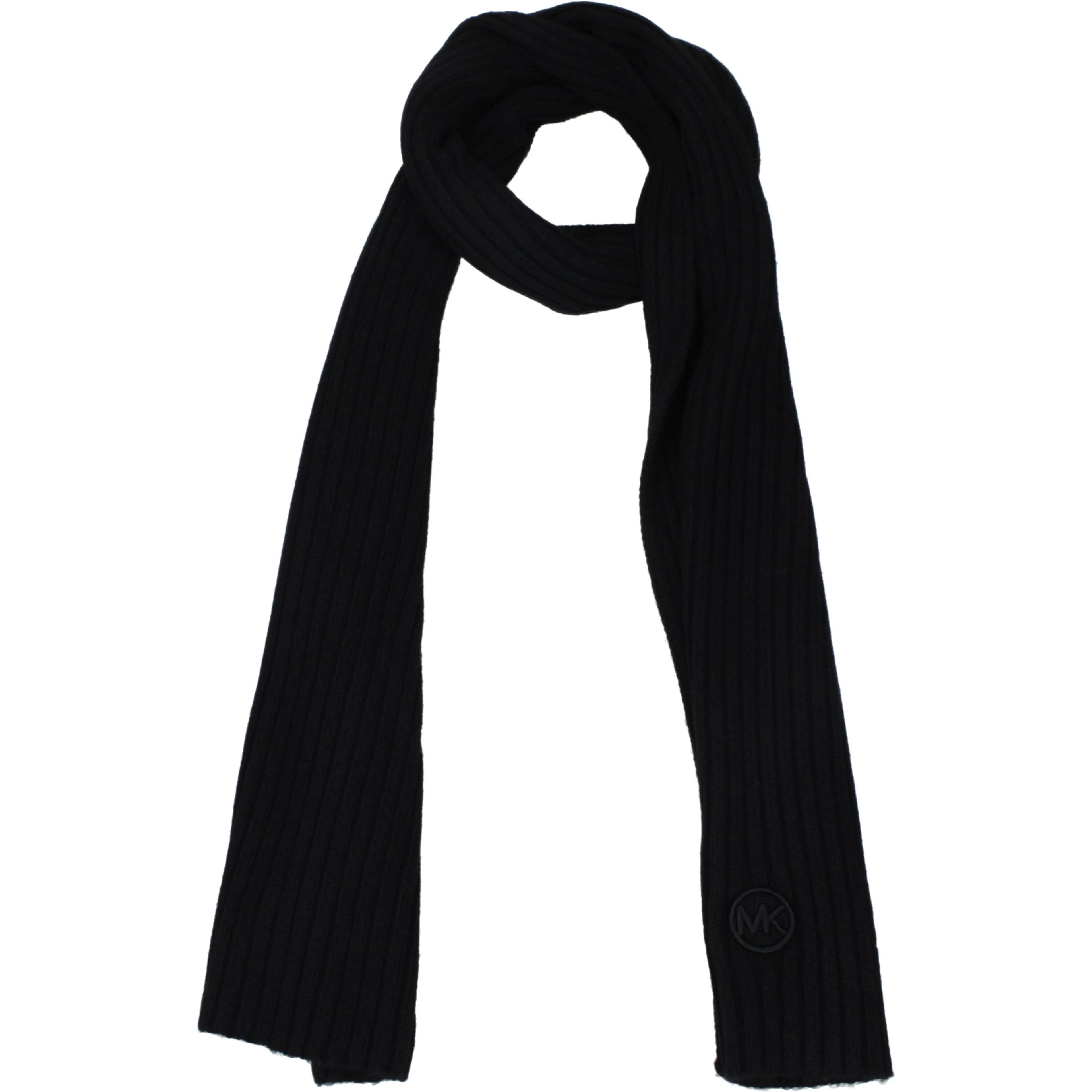 Black Polyester Scarf