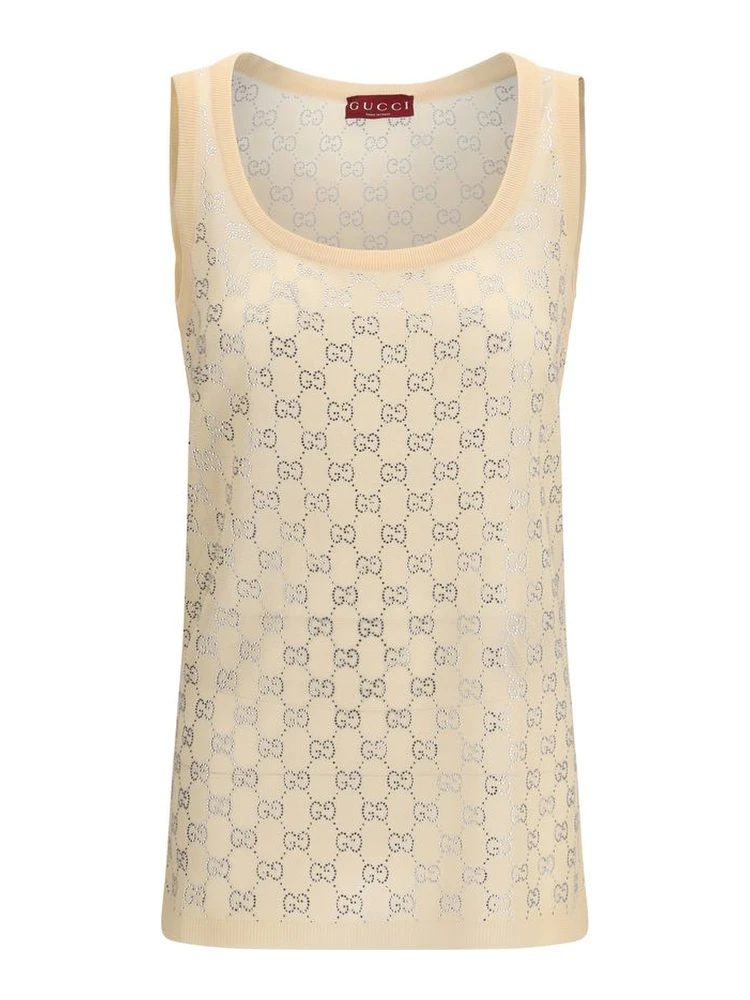 Multicolor Silk Tank Tops