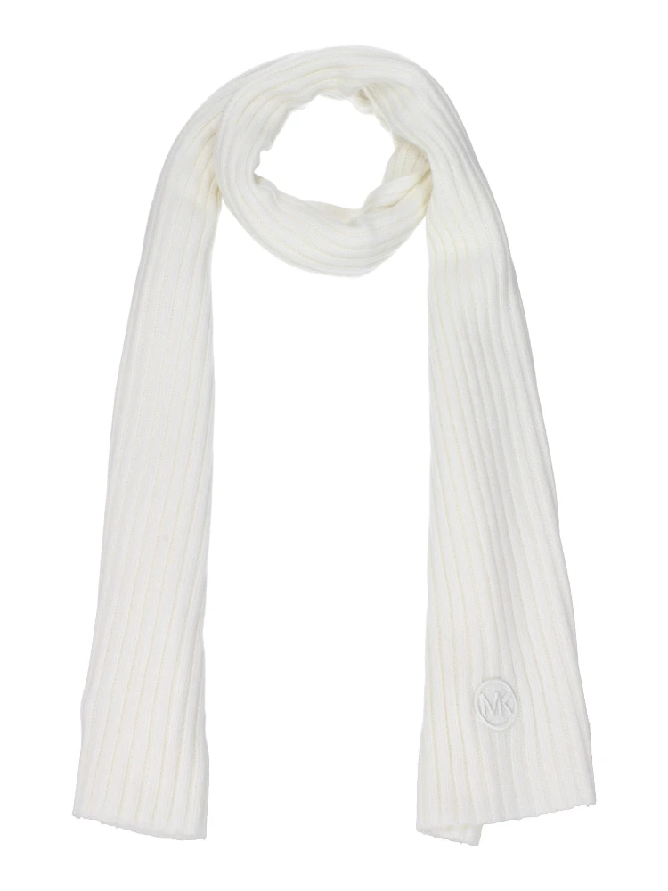 White Polyester Scarf