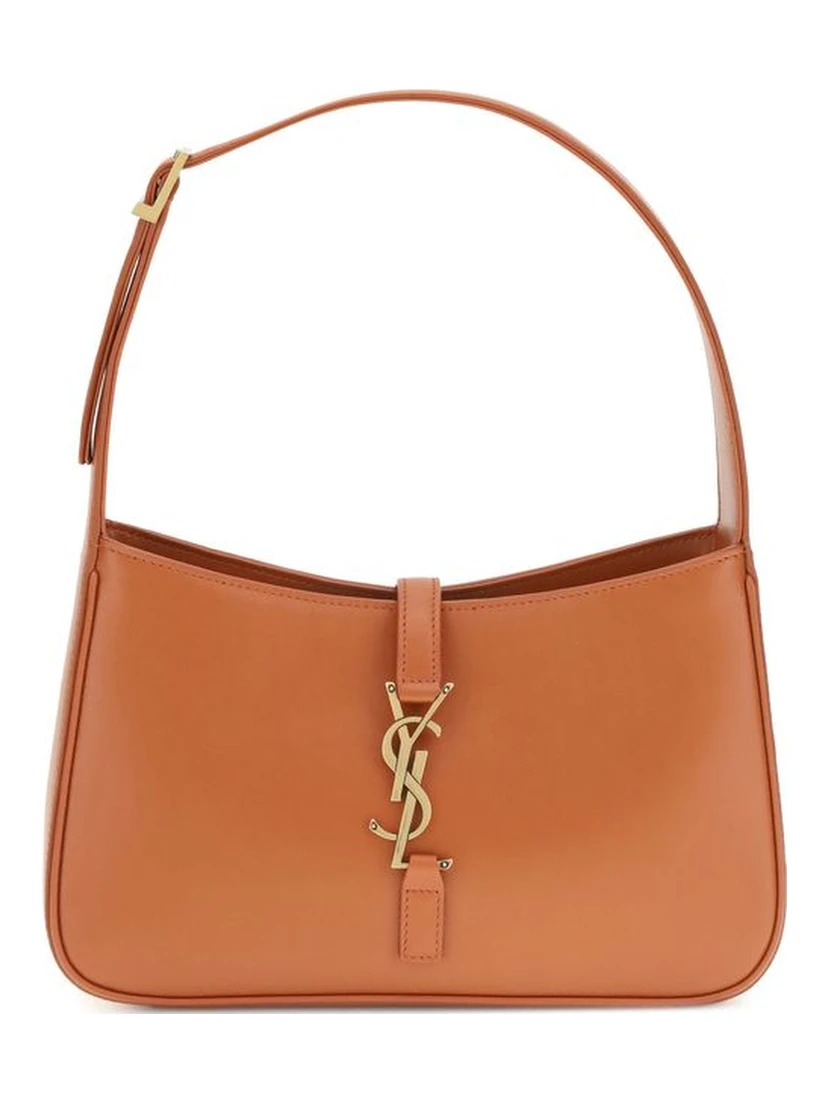 Orange Calf Leather Bos Taurus Handbag