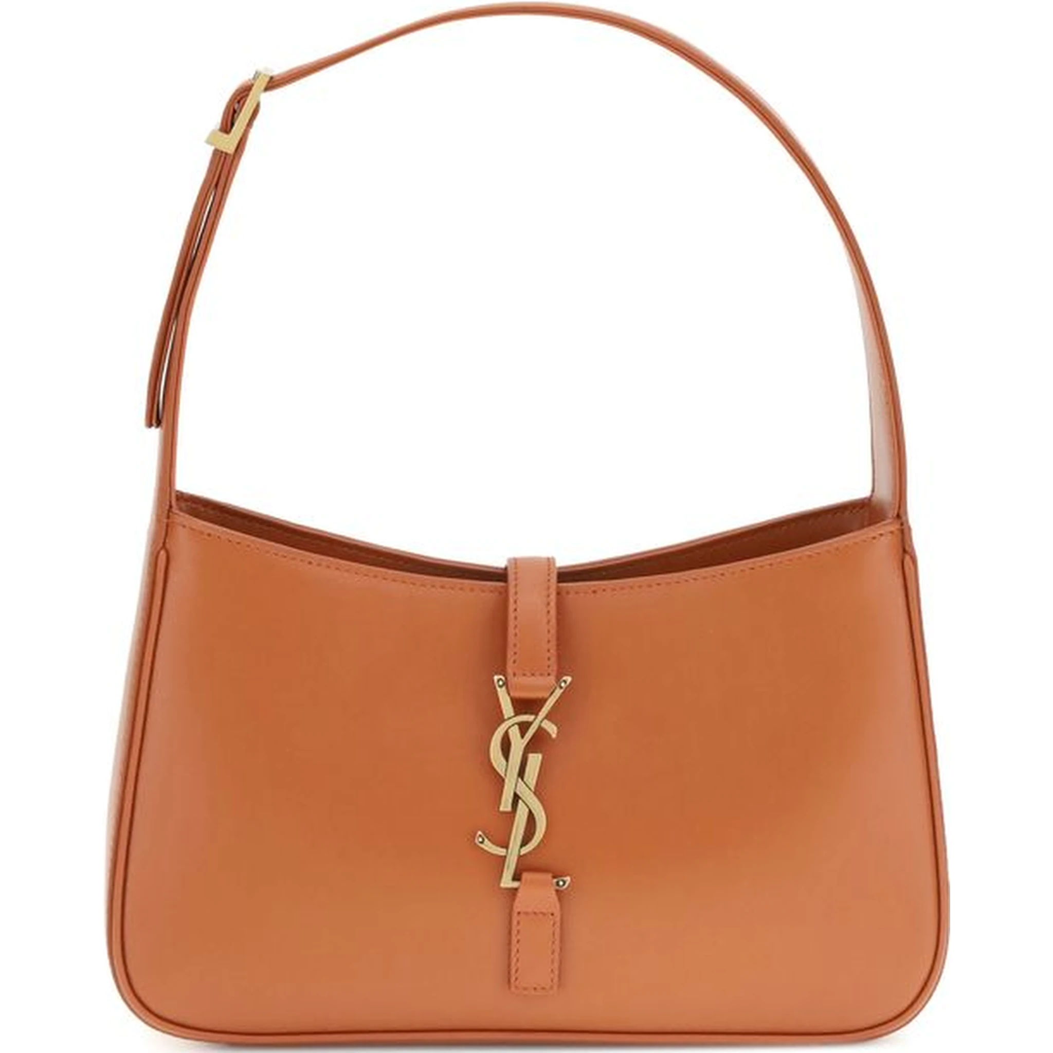 Orange Calf Leather Bos Taurus Handbag