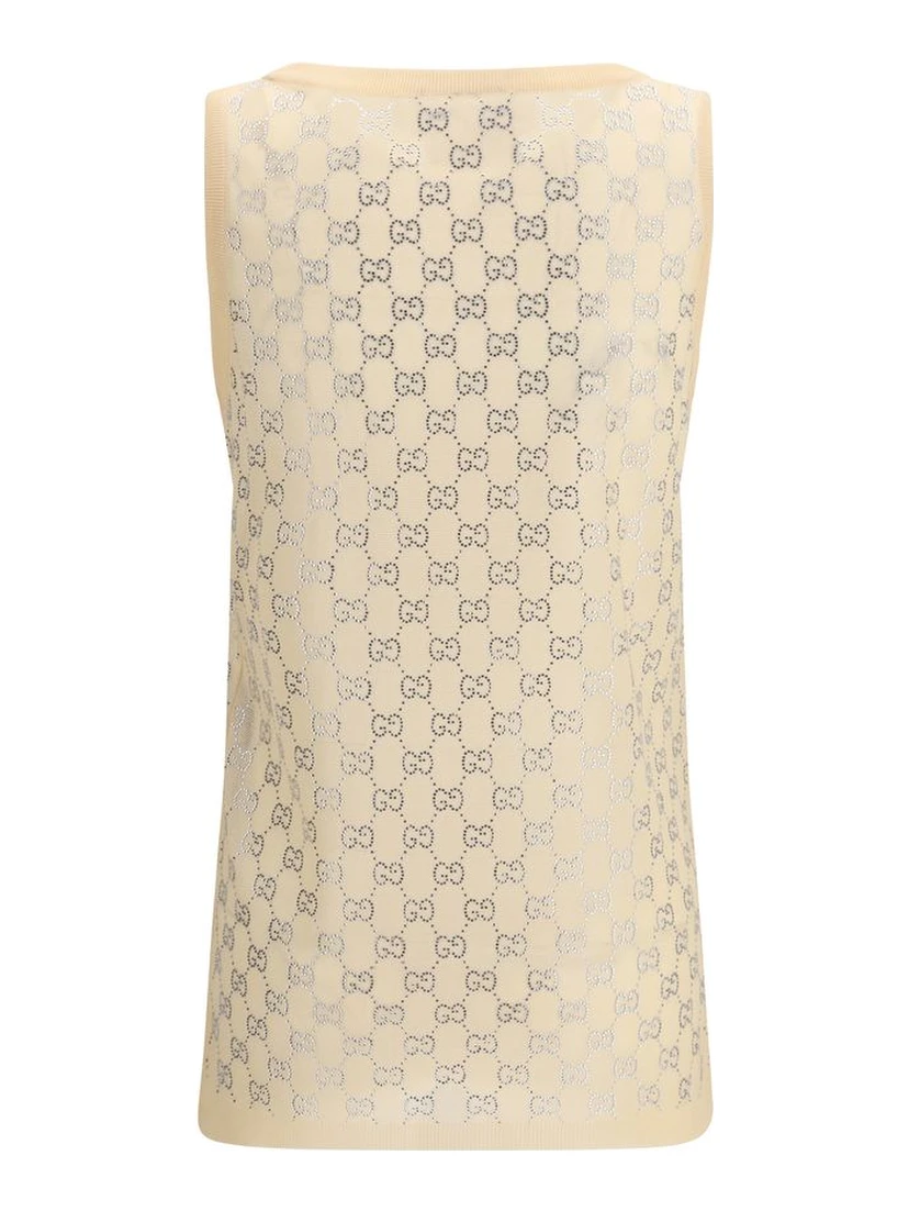 Multicolor Silk Tank Tops