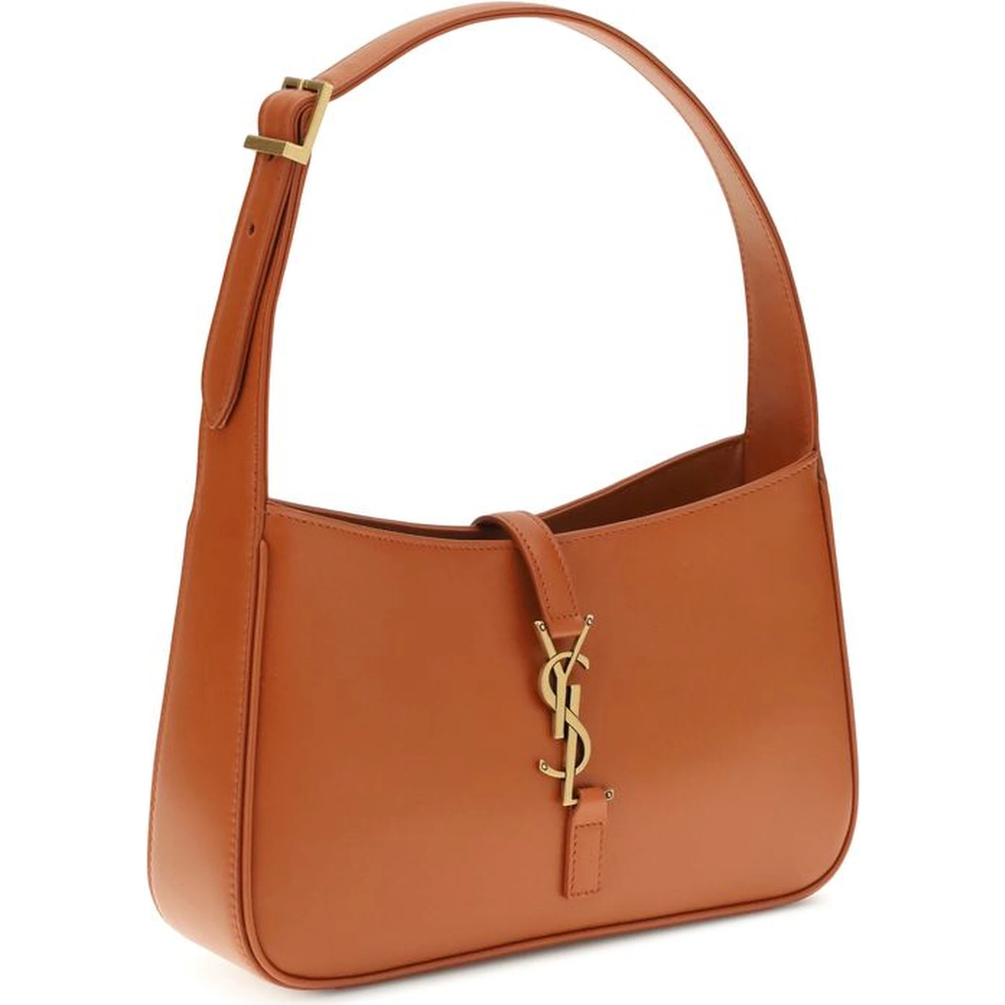 Orange Calf Leather Bos Taurus Handbag