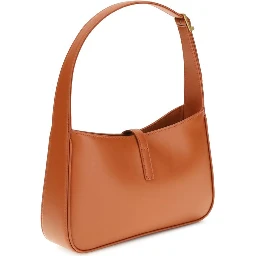 Orange Calf Leather Bos Taurus Handbag