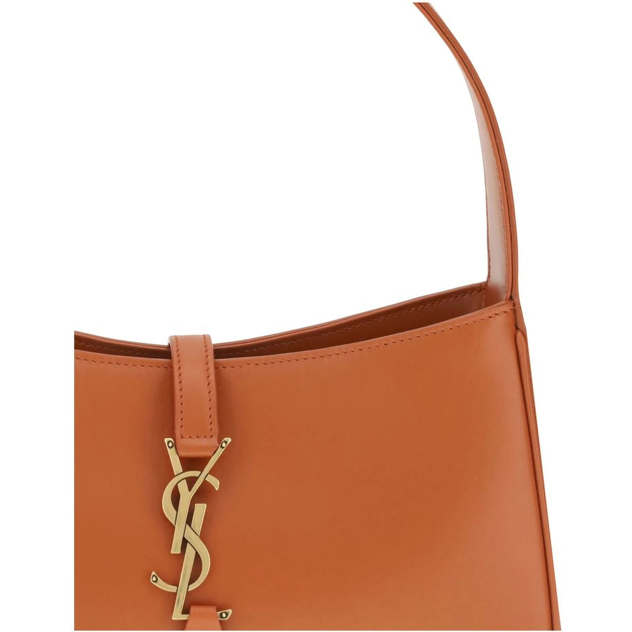 Orange Calf Leather Bos Taurus Handbag