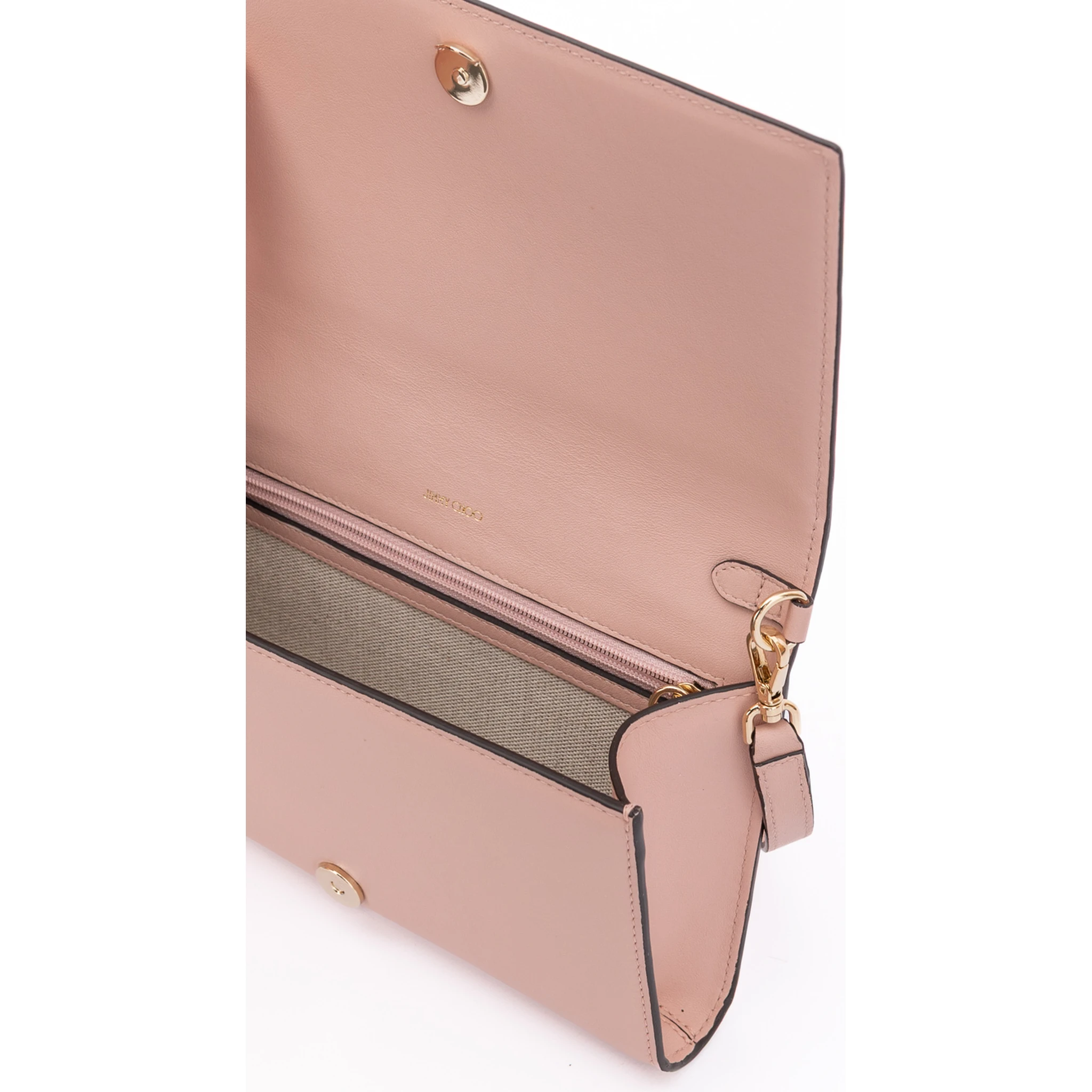 Podwer Pink Avenue Leather Shoulder Strap Bag