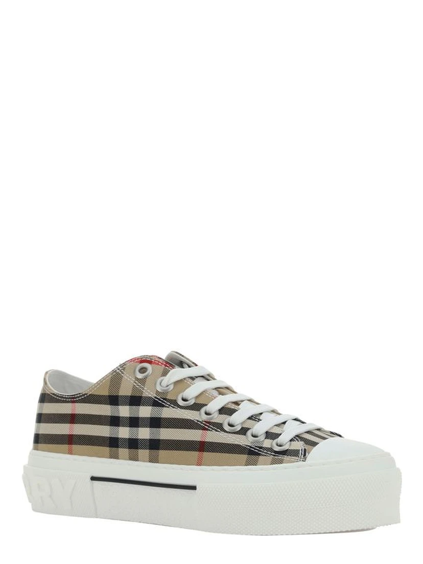Brown Synthetic Low Top Sneakers