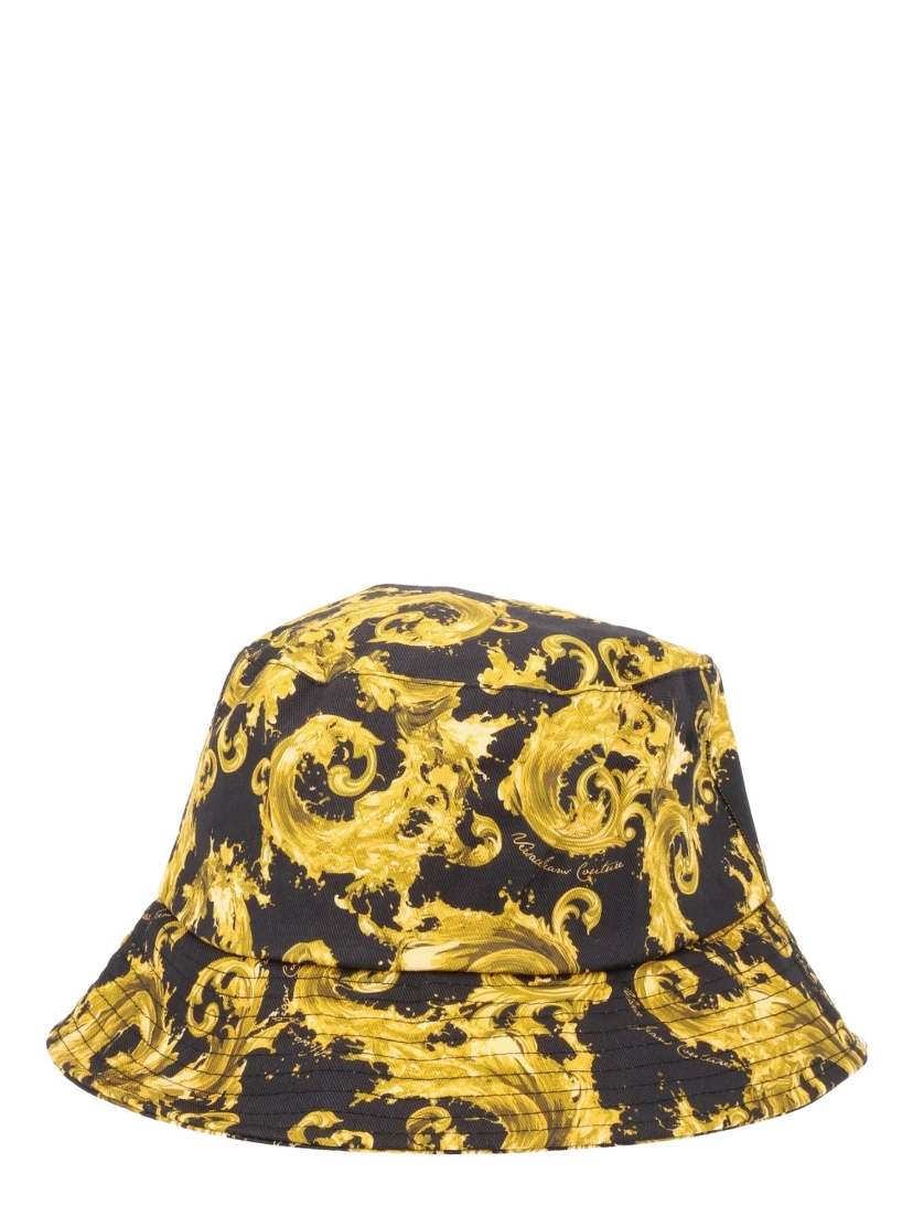 CAPPELLO CON STAMPA "WAVE" E LOGO