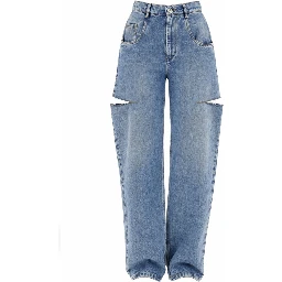 JEANS WITH CUT OUT DETAIL