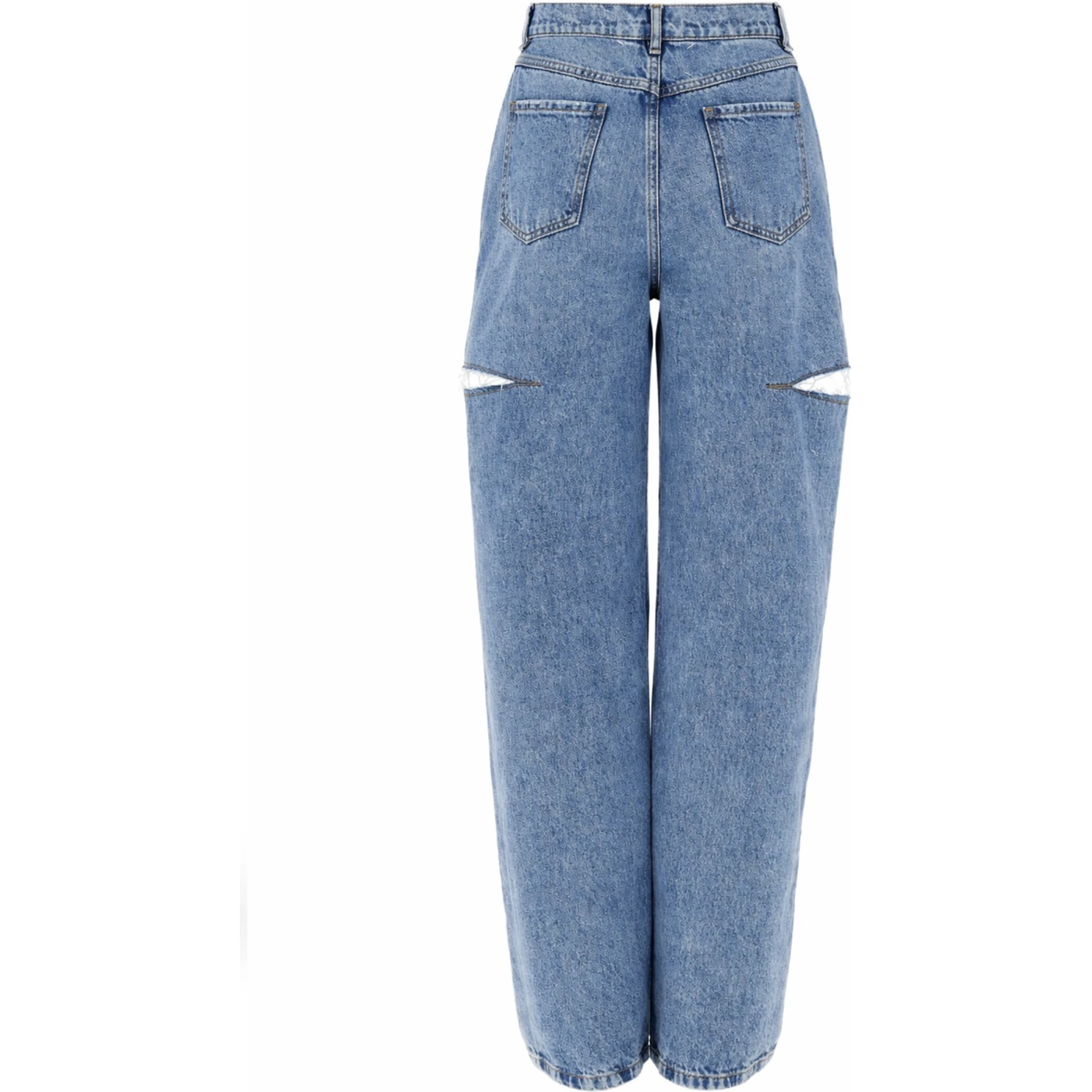JEANS WITH CUT OUT DETAIL