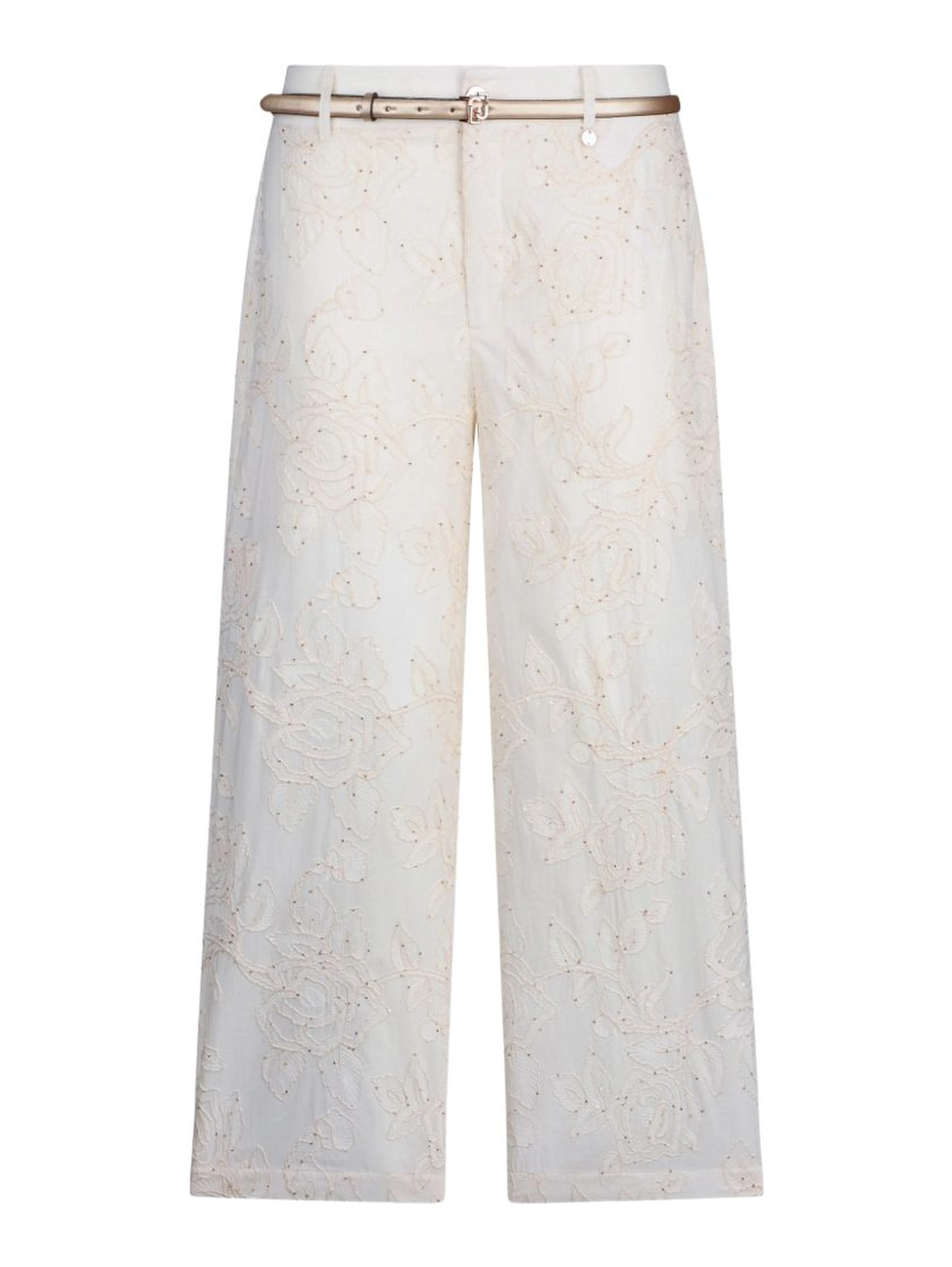 Liu Jo Trousers Natural