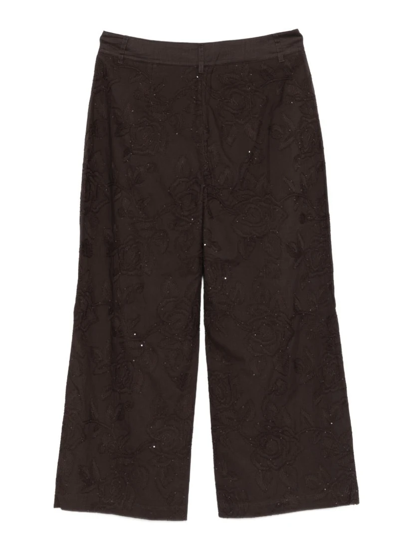 Liu Jo Trousers Brown