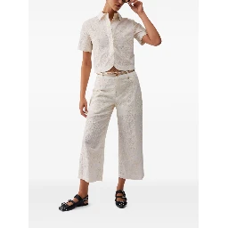 Liu Jo Trousers Natural