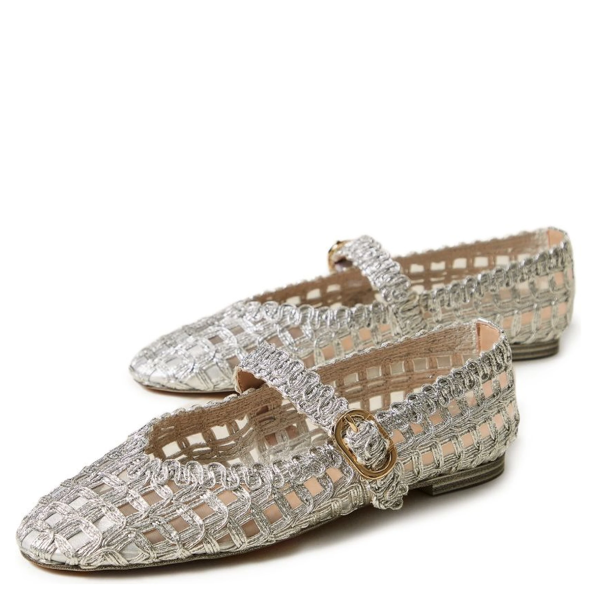 Twin-set Flat shoes Silver