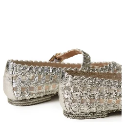 Twin-set Flat shoes Silver