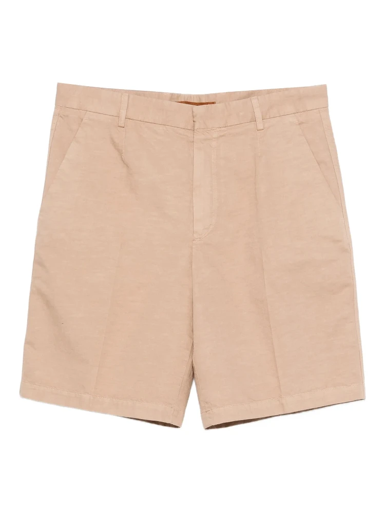 ZEGNA Shorts Brown