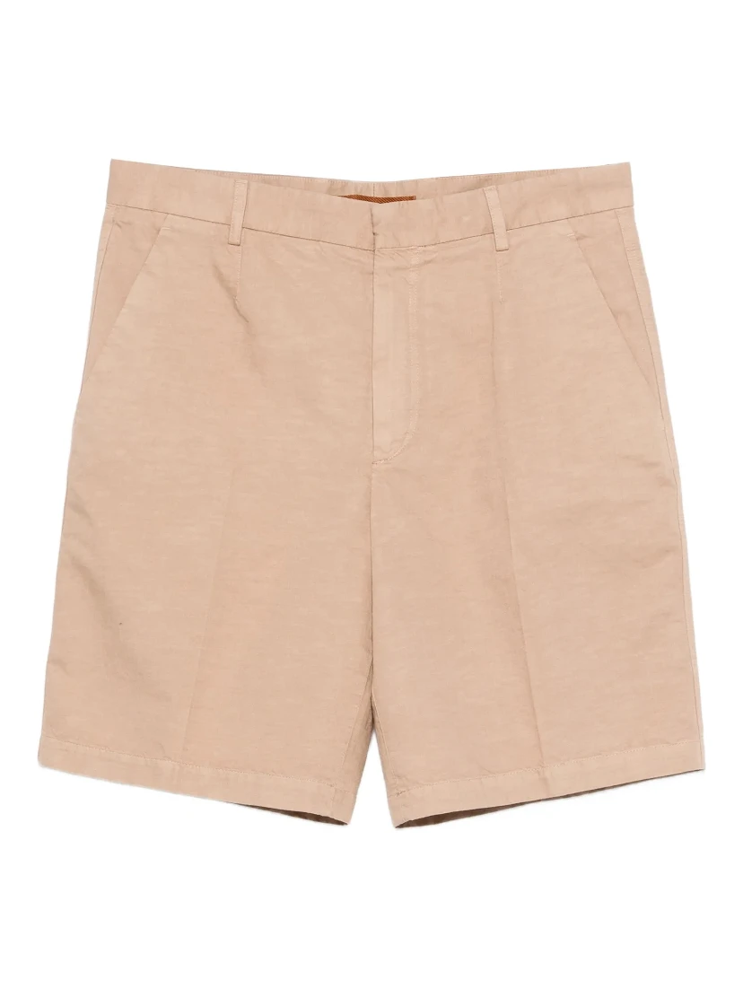 ZEGNA Shorts Brown