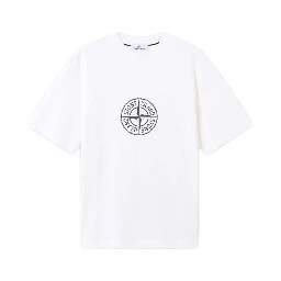 Stone Island T-shirts and Polos White